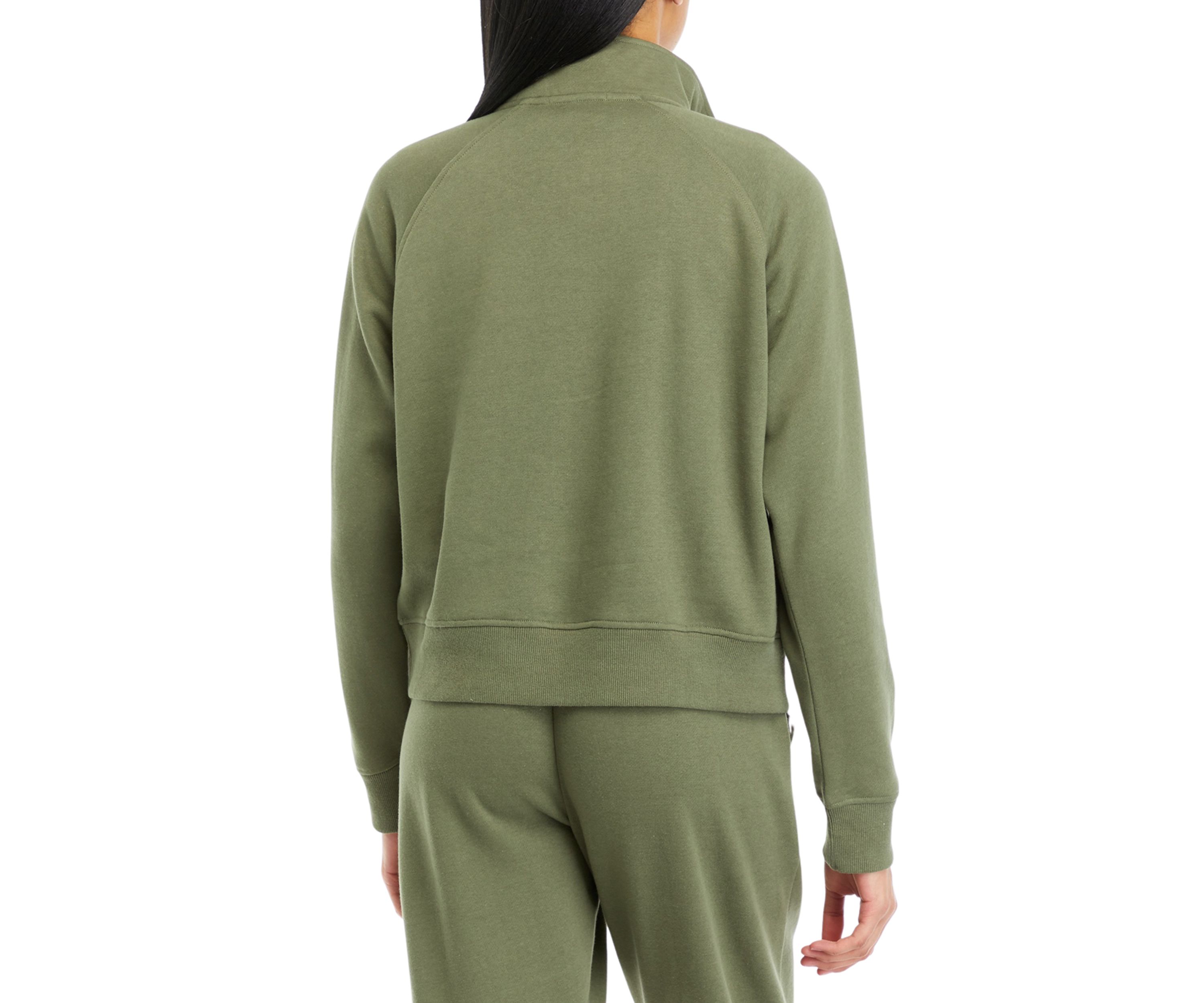 Womens Dolman Sleeve Scuba Pullover