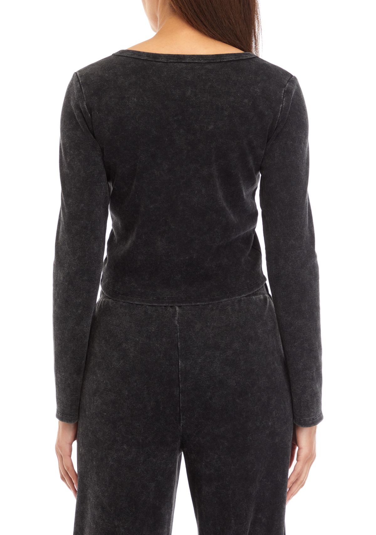 Womens Mineral Wash Cardigan