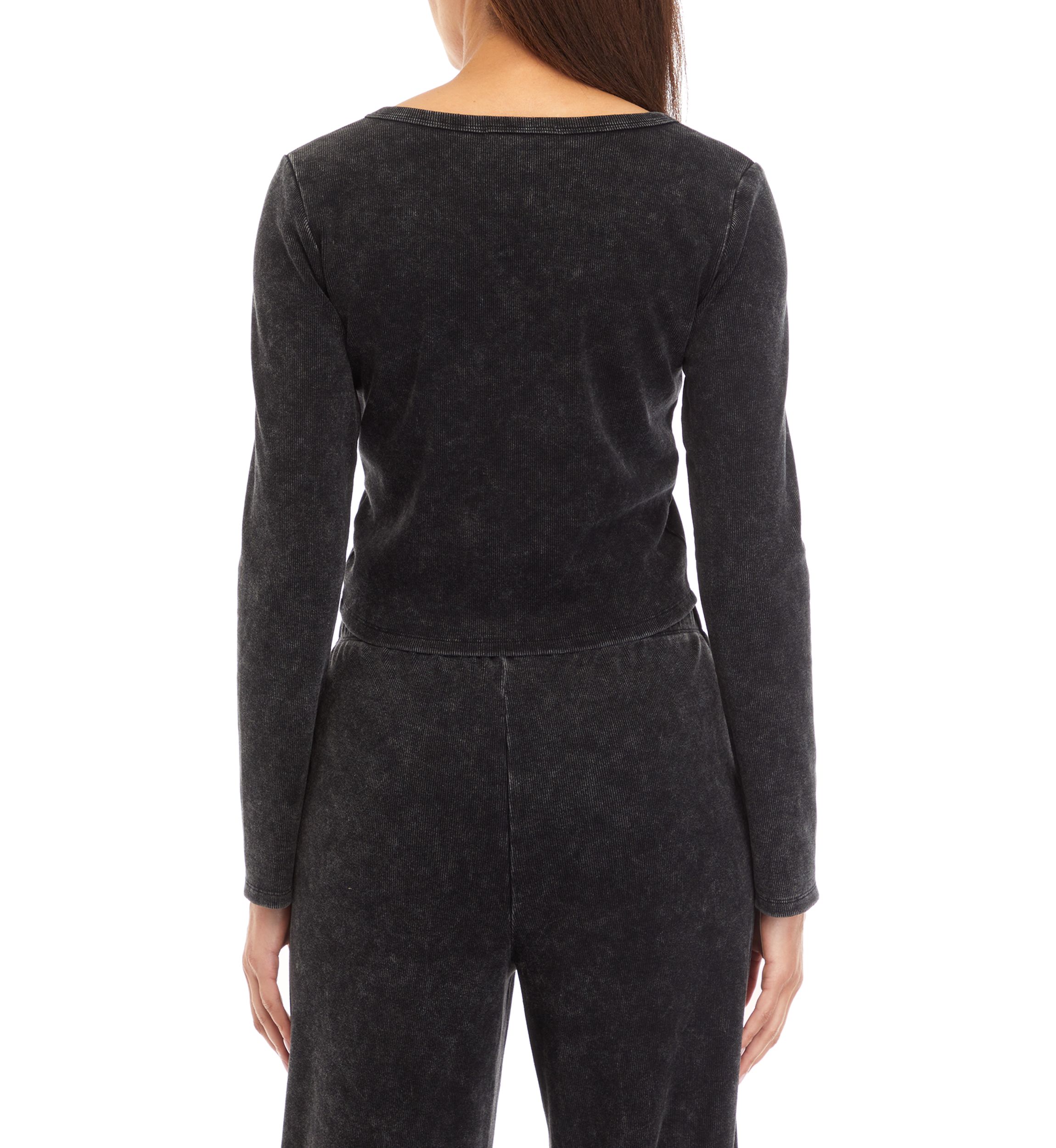 Womens Mineral Wash Cardigan