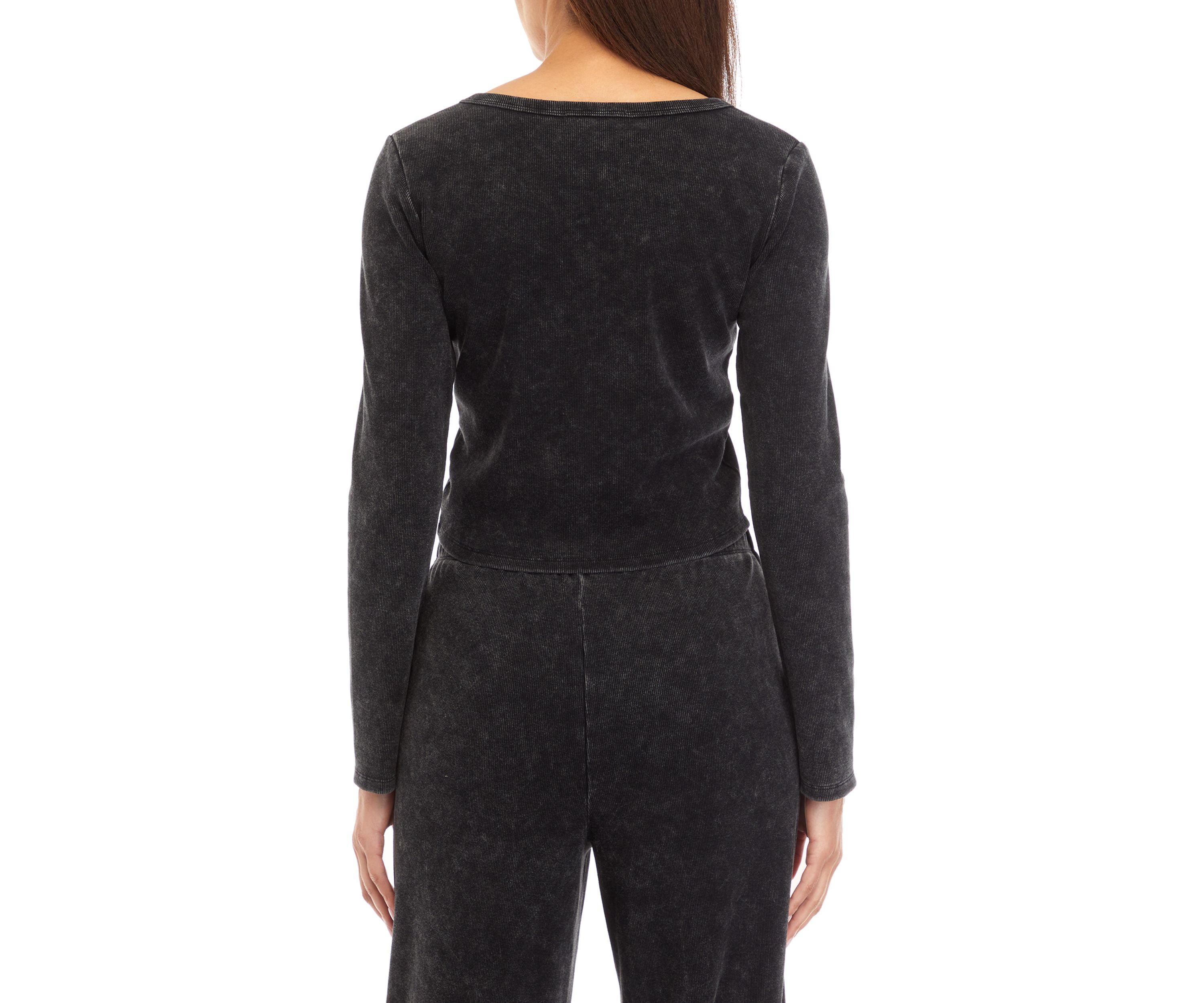 Womens Mineral Wash Cardigan