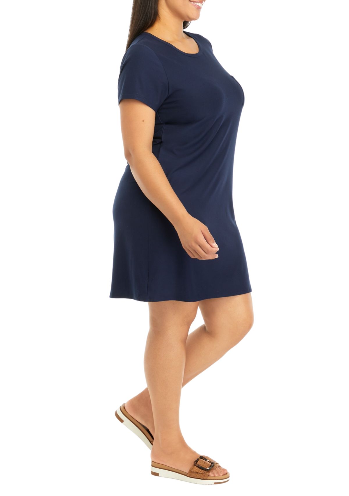 Plus Size T-Shirt Dress