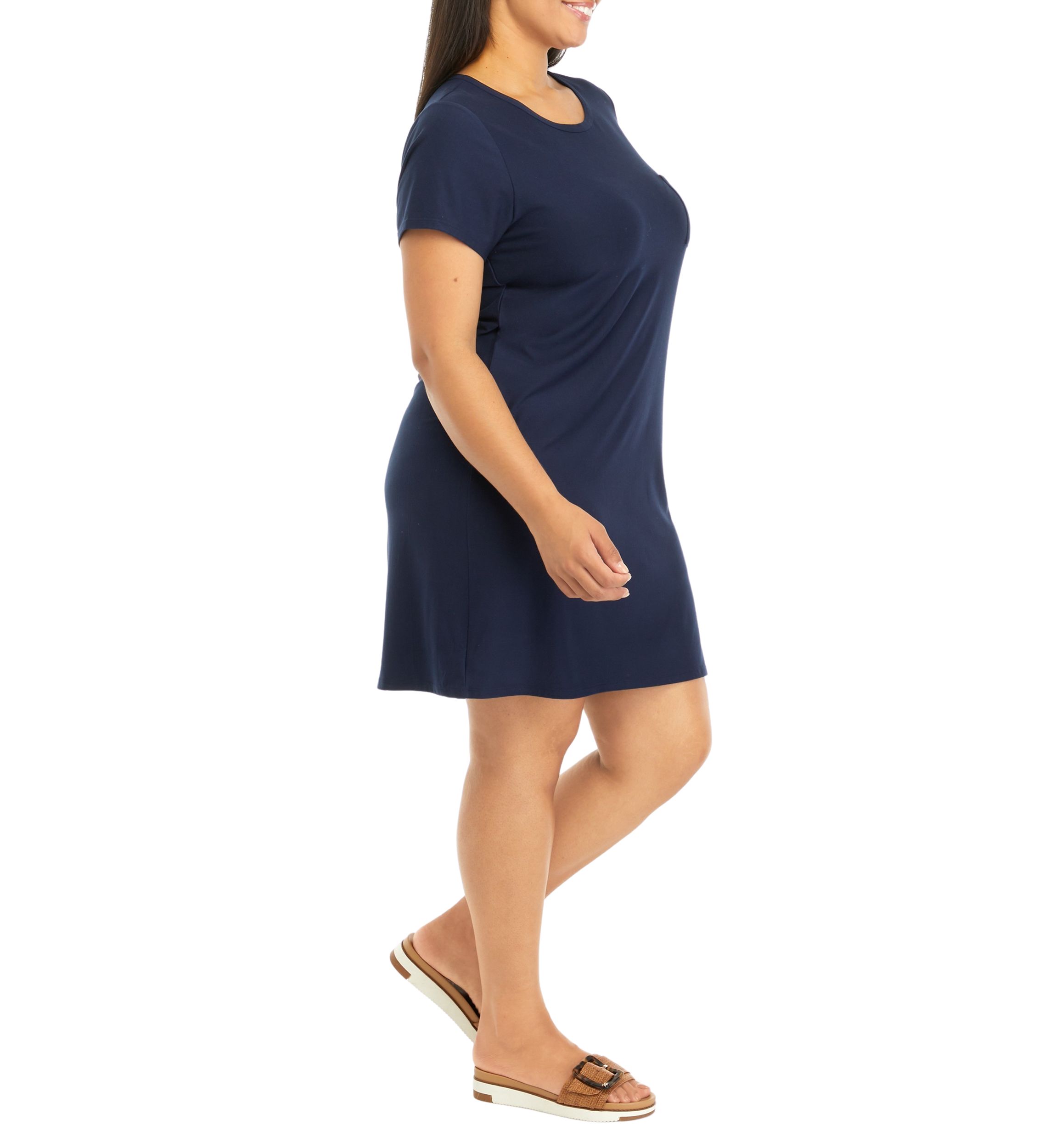 Plus Size T-Shirt Dress
