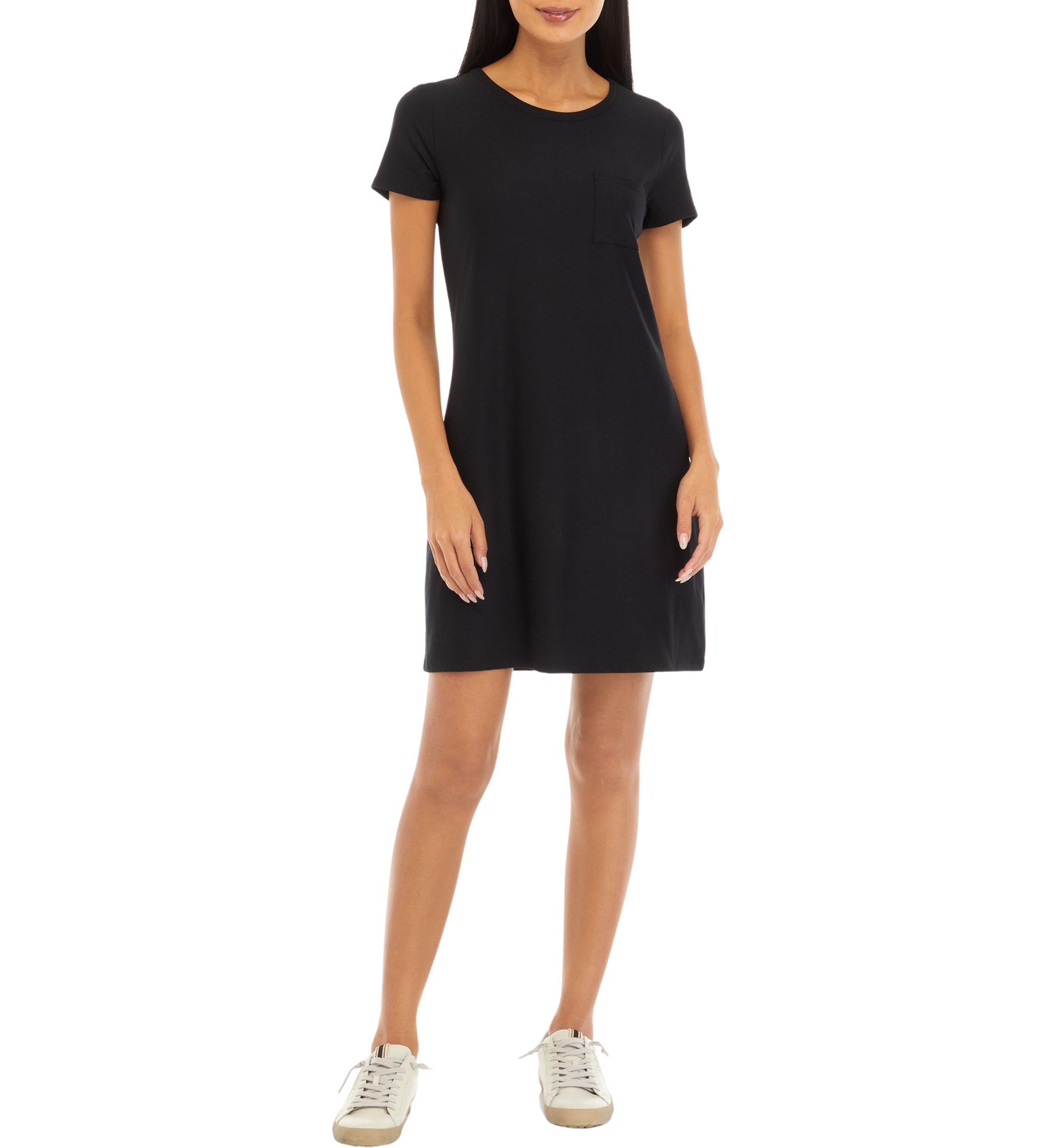 Womens Short Sleeve T-Shirt Dress