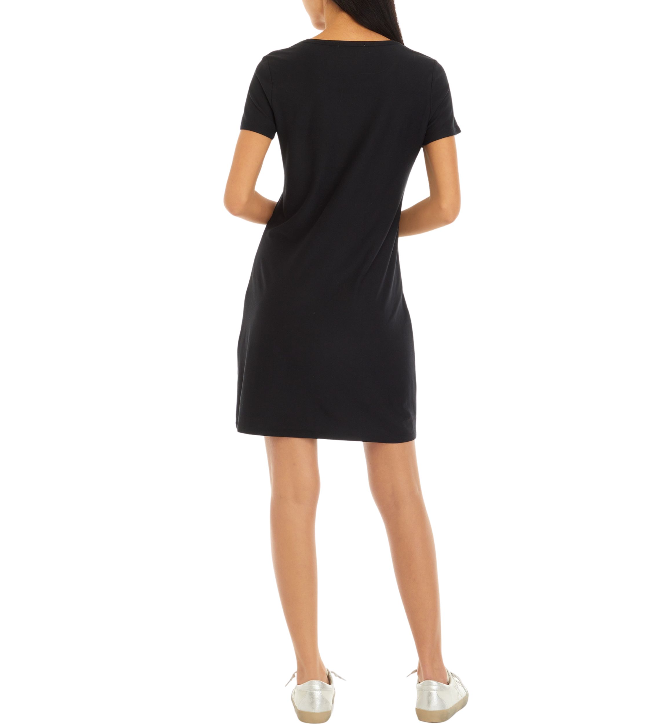 Womens Short Sleeve T-Shirt Dress