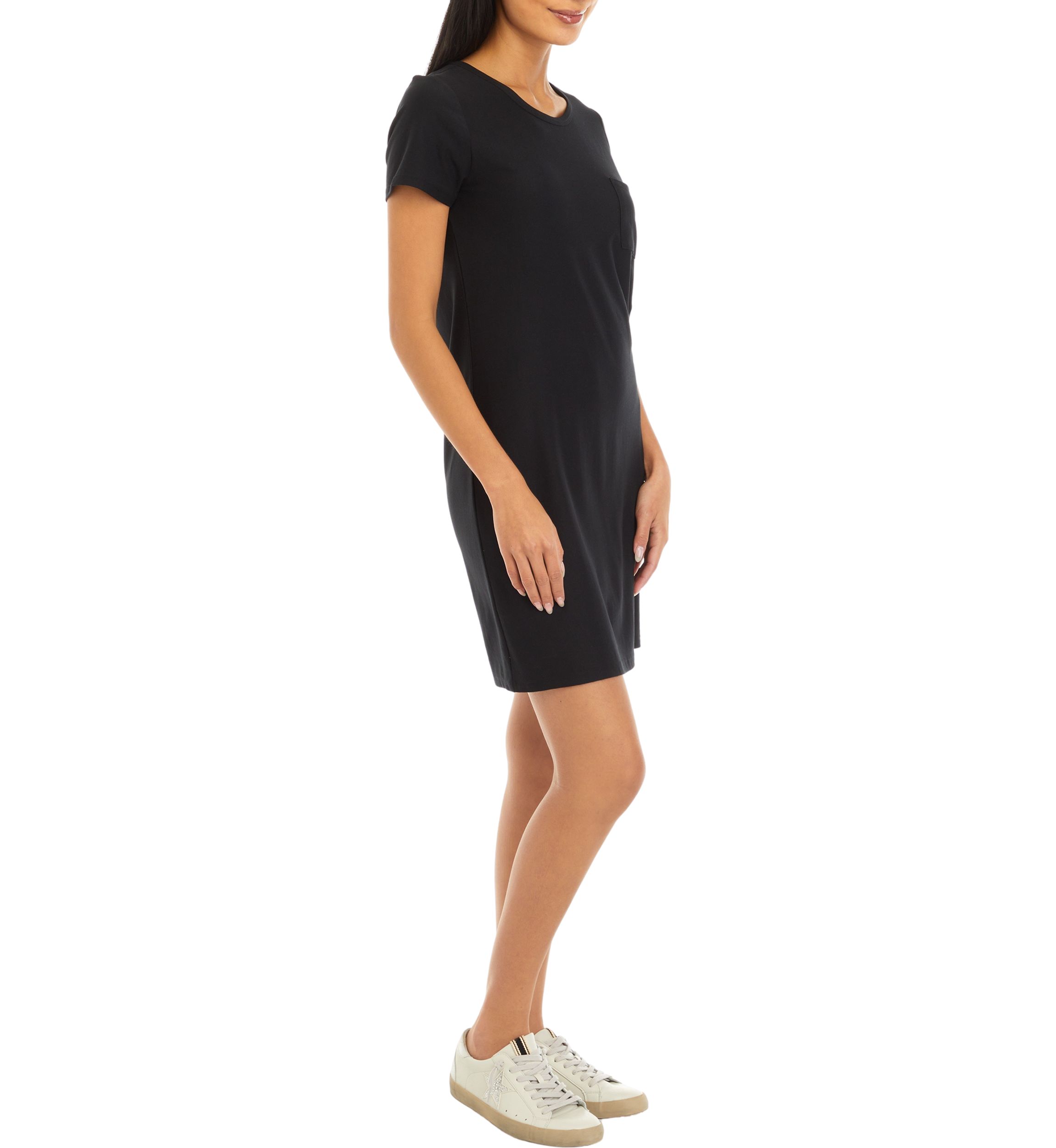 Womens Short Sleeve T-Shirt Dress