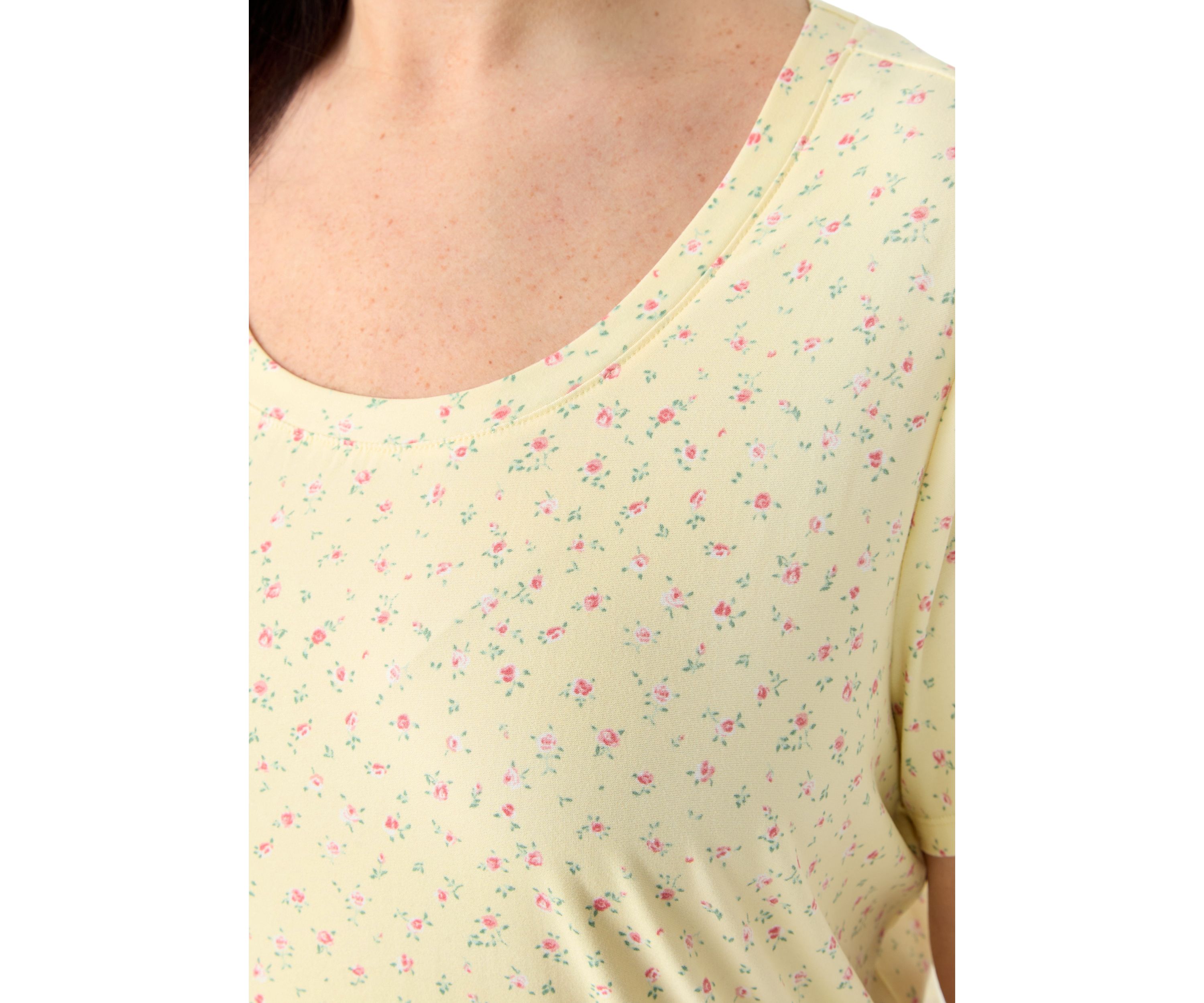 Plus Size Short Sleeve Printed T-Shirt