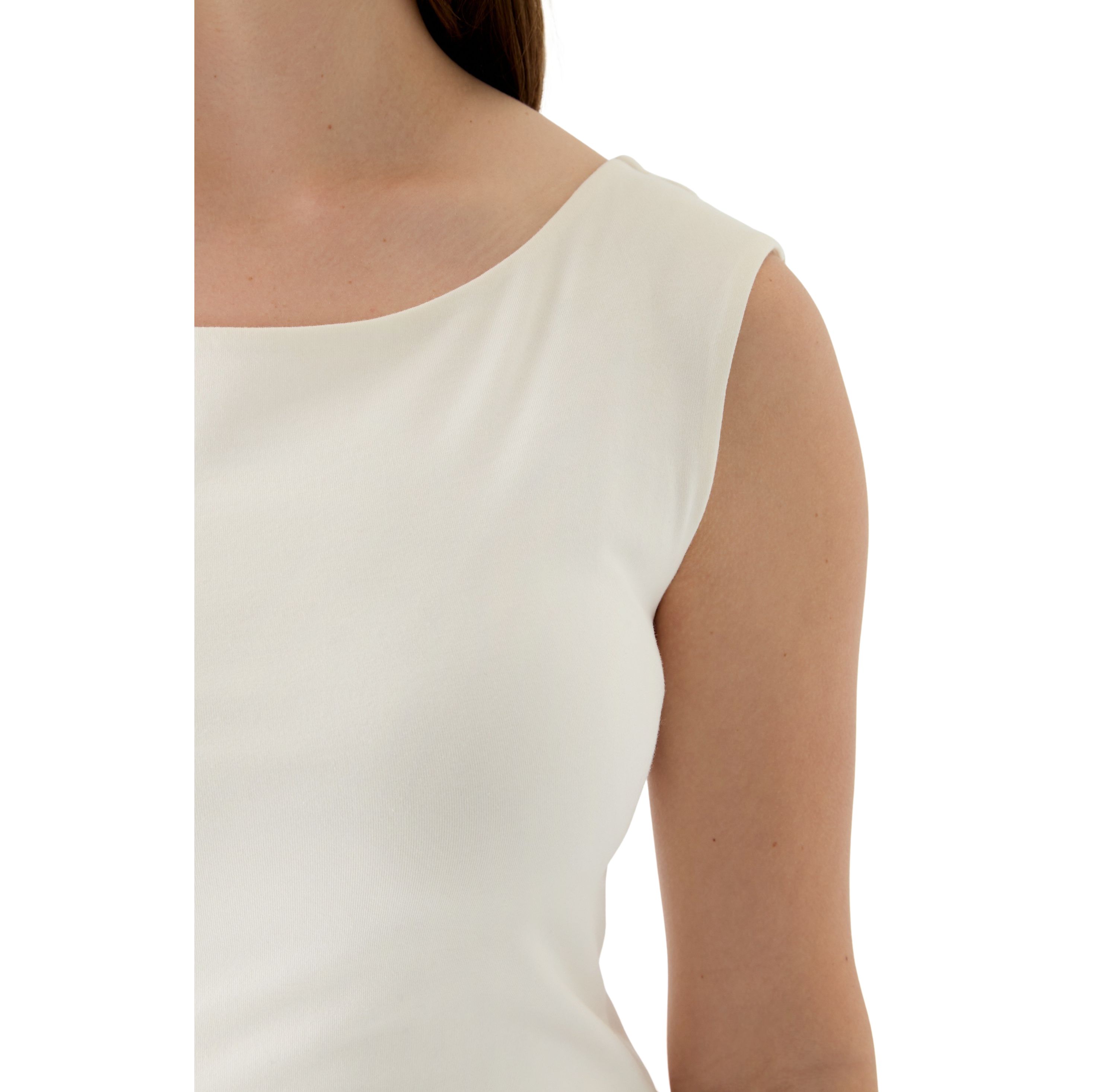 Womens Boat Neck Tank Top