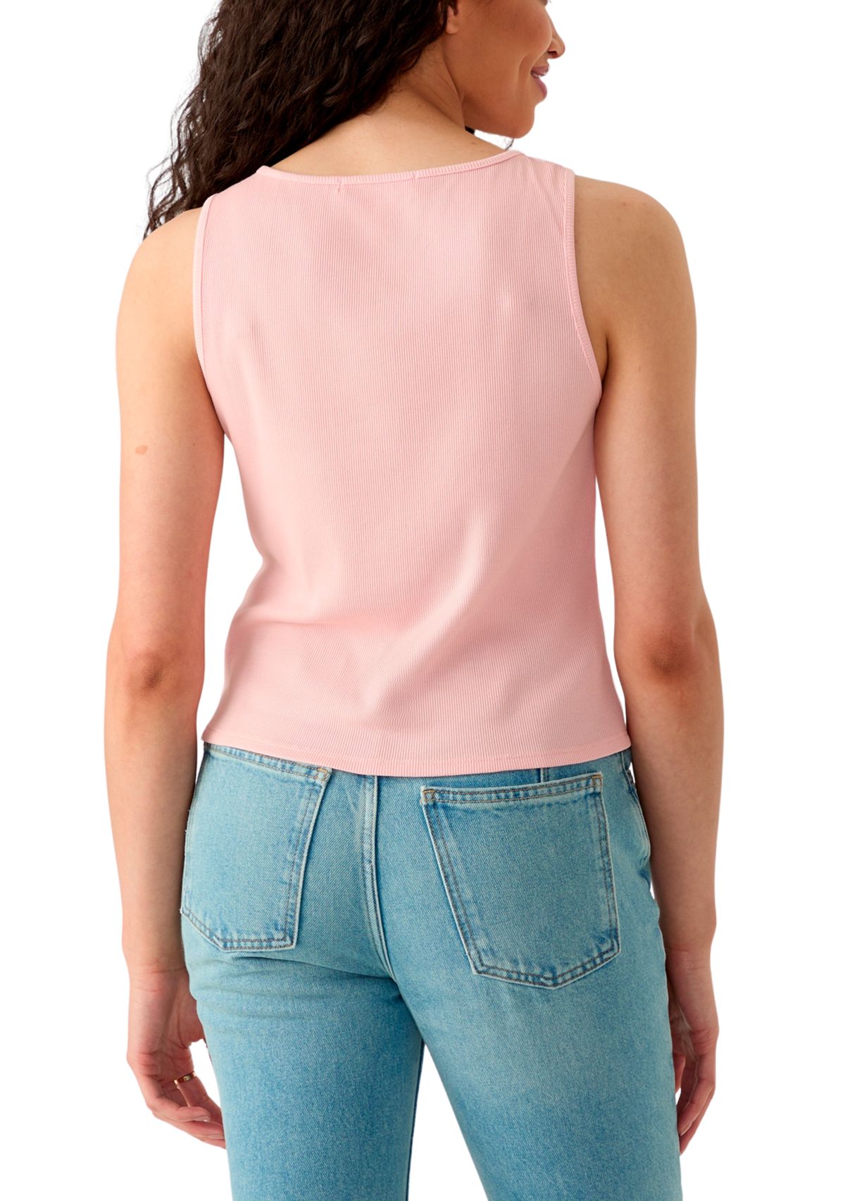 Womens Button Up Tank