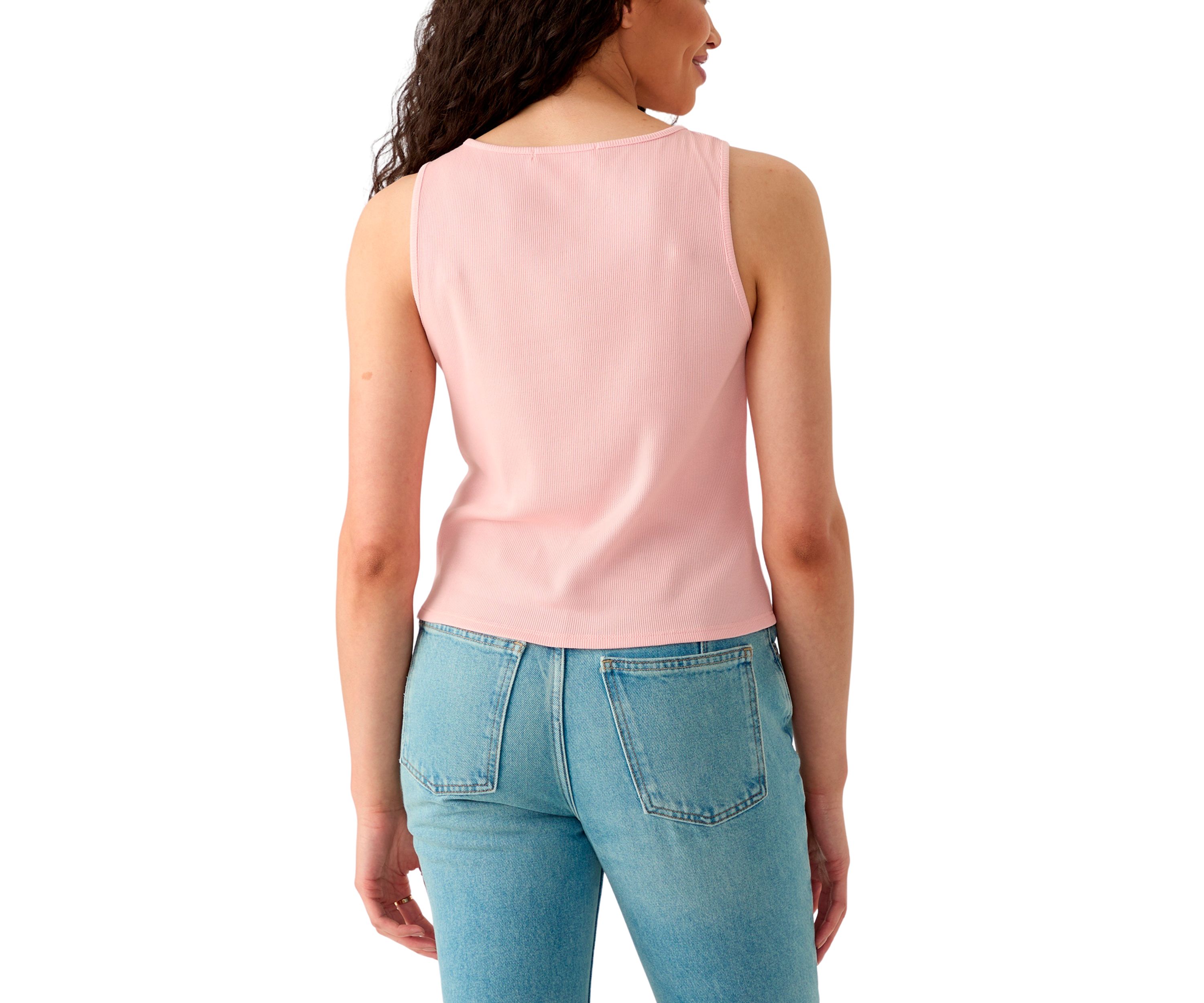 Womens Button Up Tank