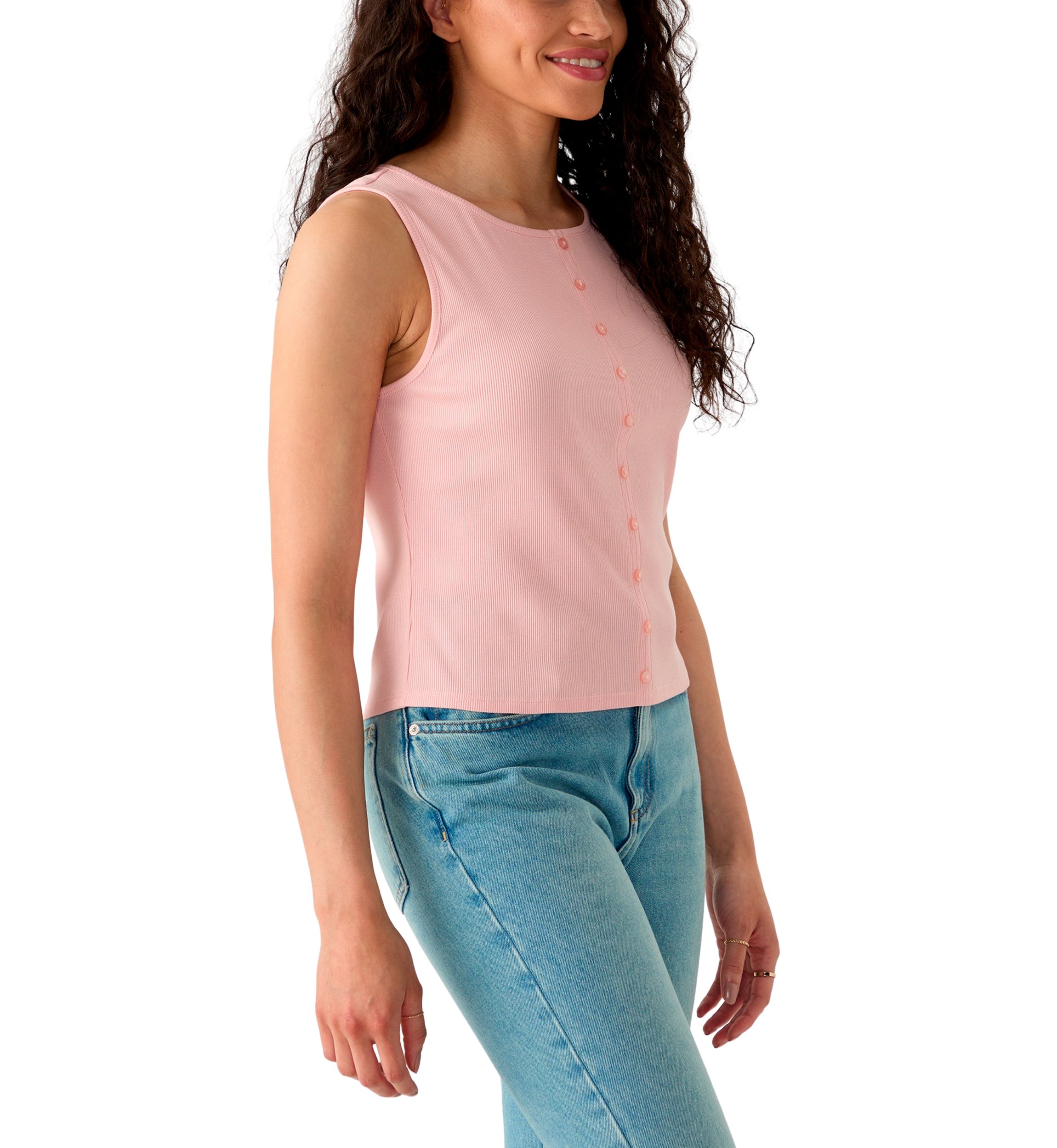 Womens Button Up Tank