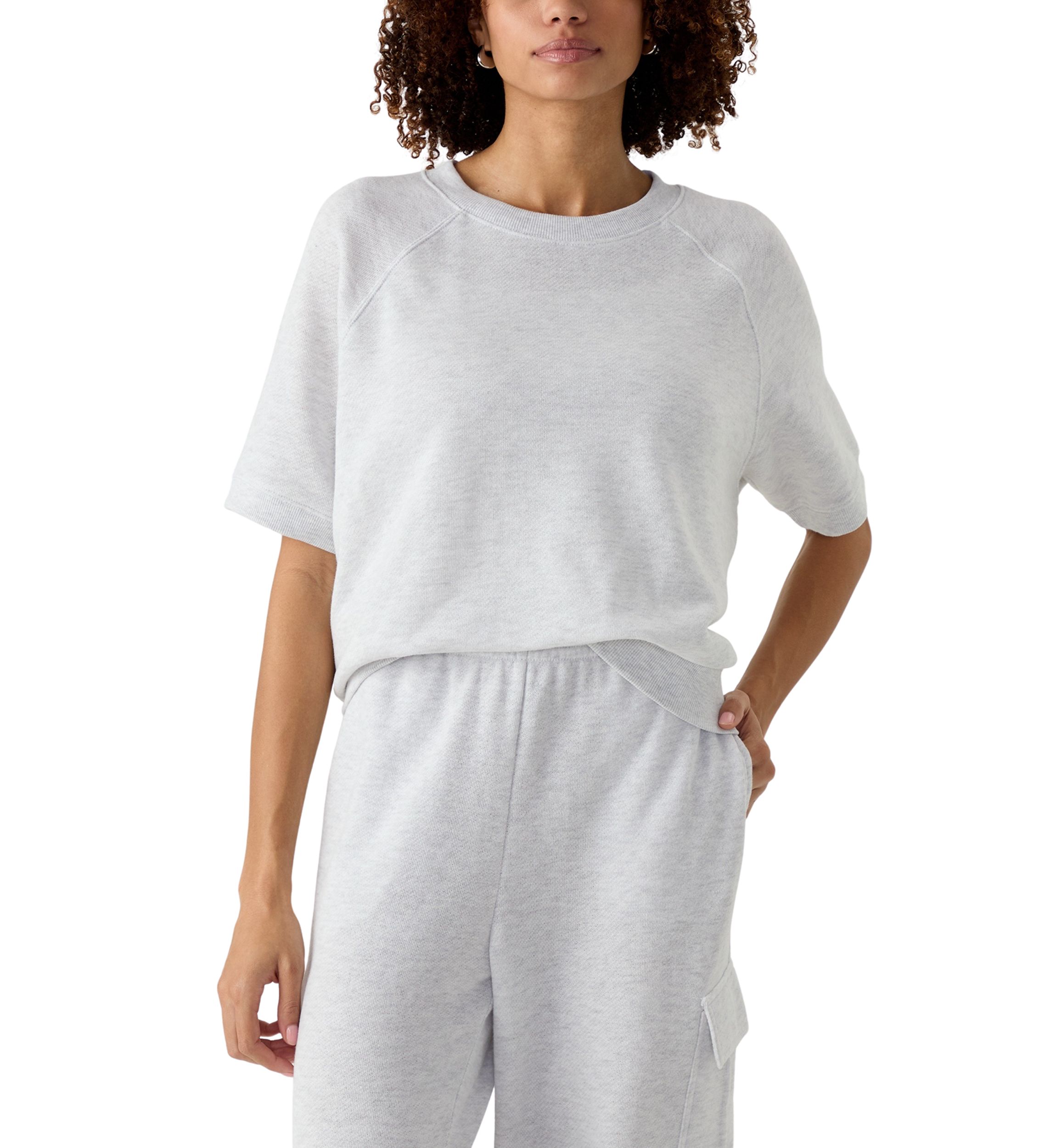 Womens Short Sleeve Crew Neck T-Shirt