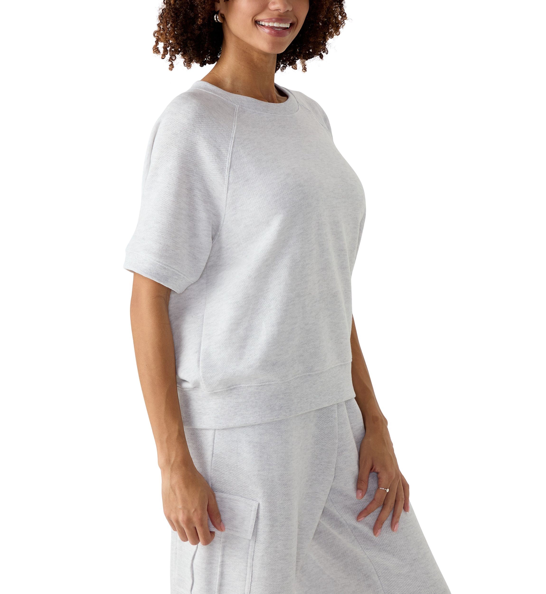 Womens Short Sleeve Crew Neck T-Shirt