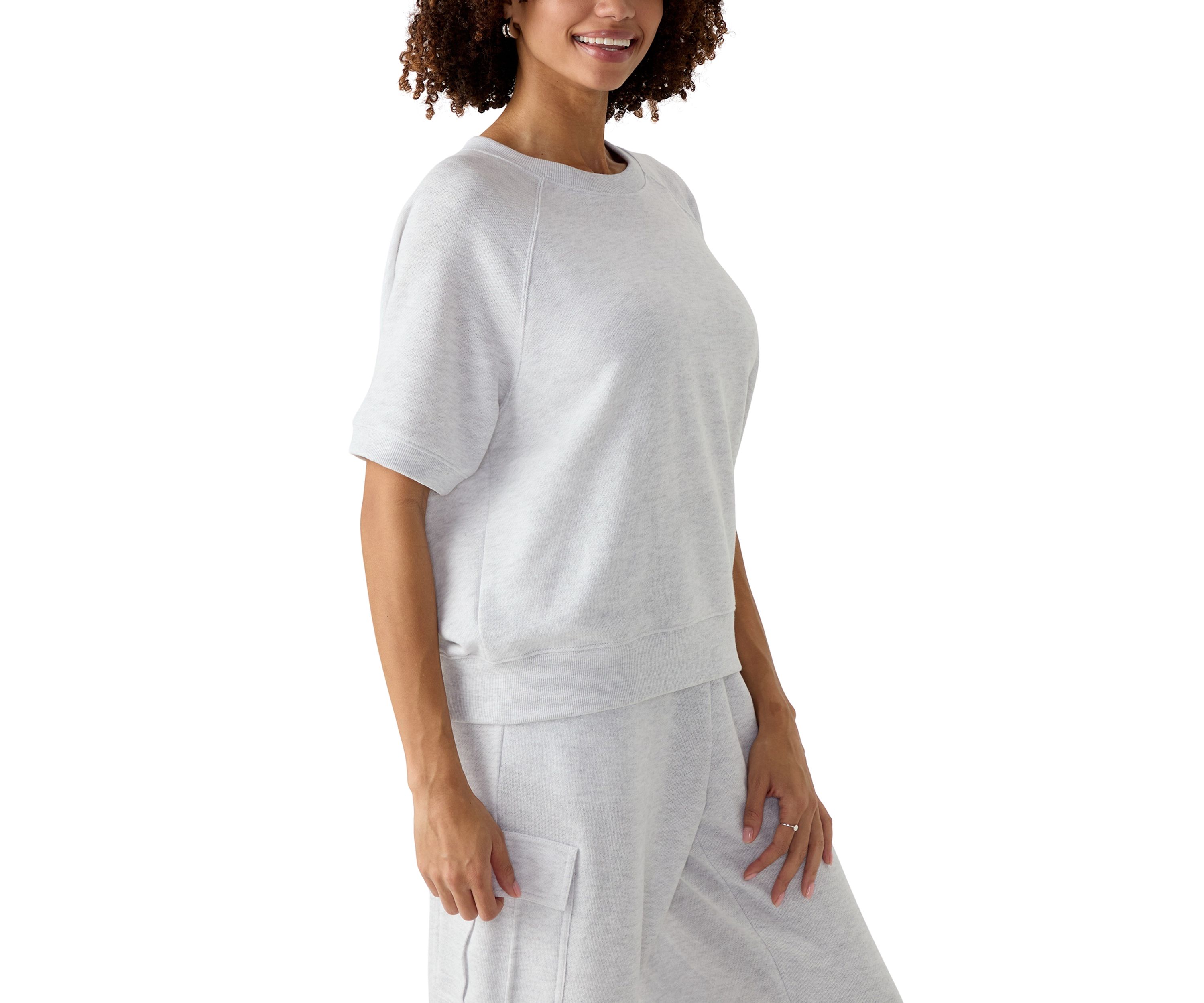 Womens Short Sleeve Crew Neck T-Shirt