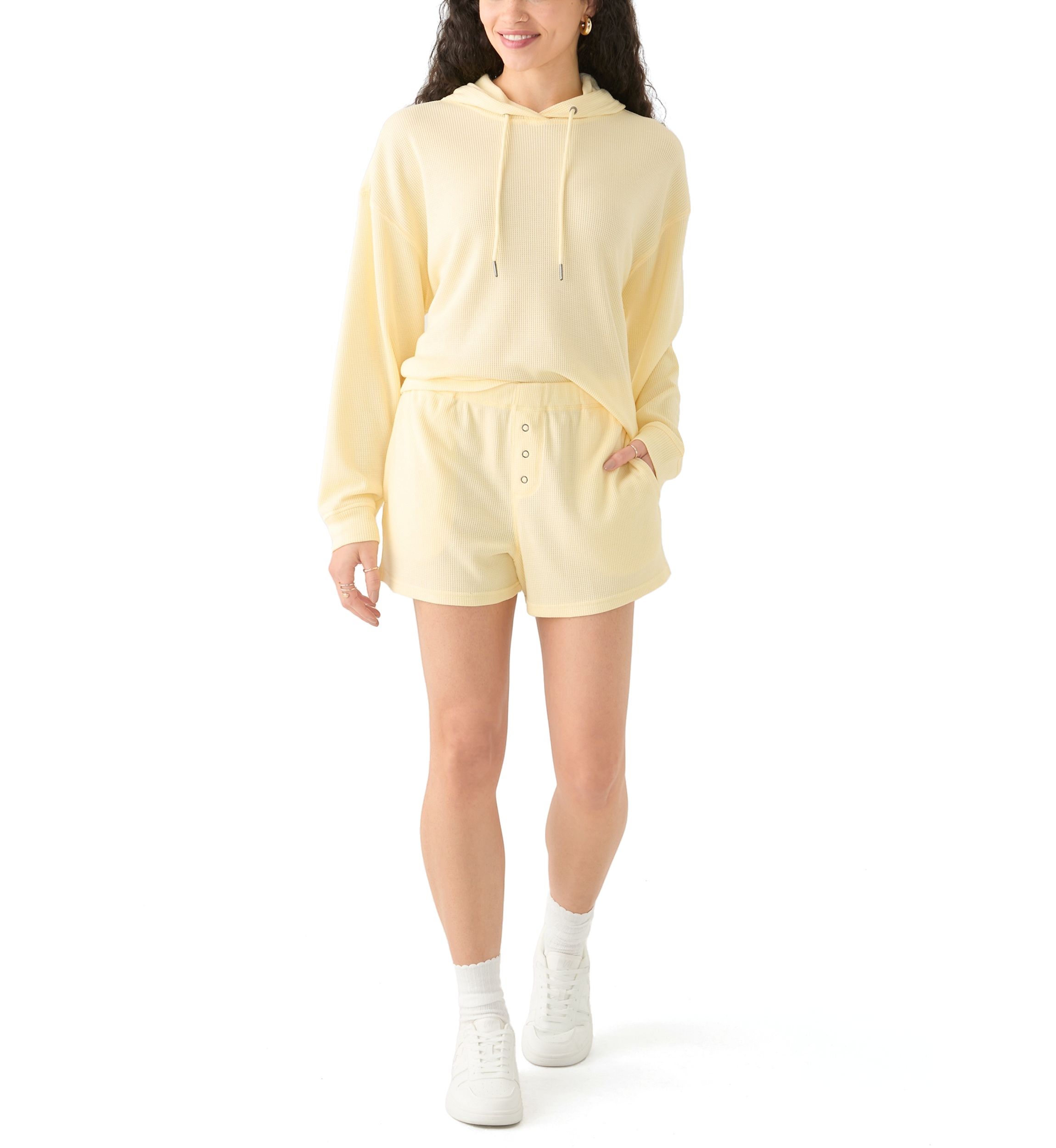 Womens Soft Thermal Hoodie 
