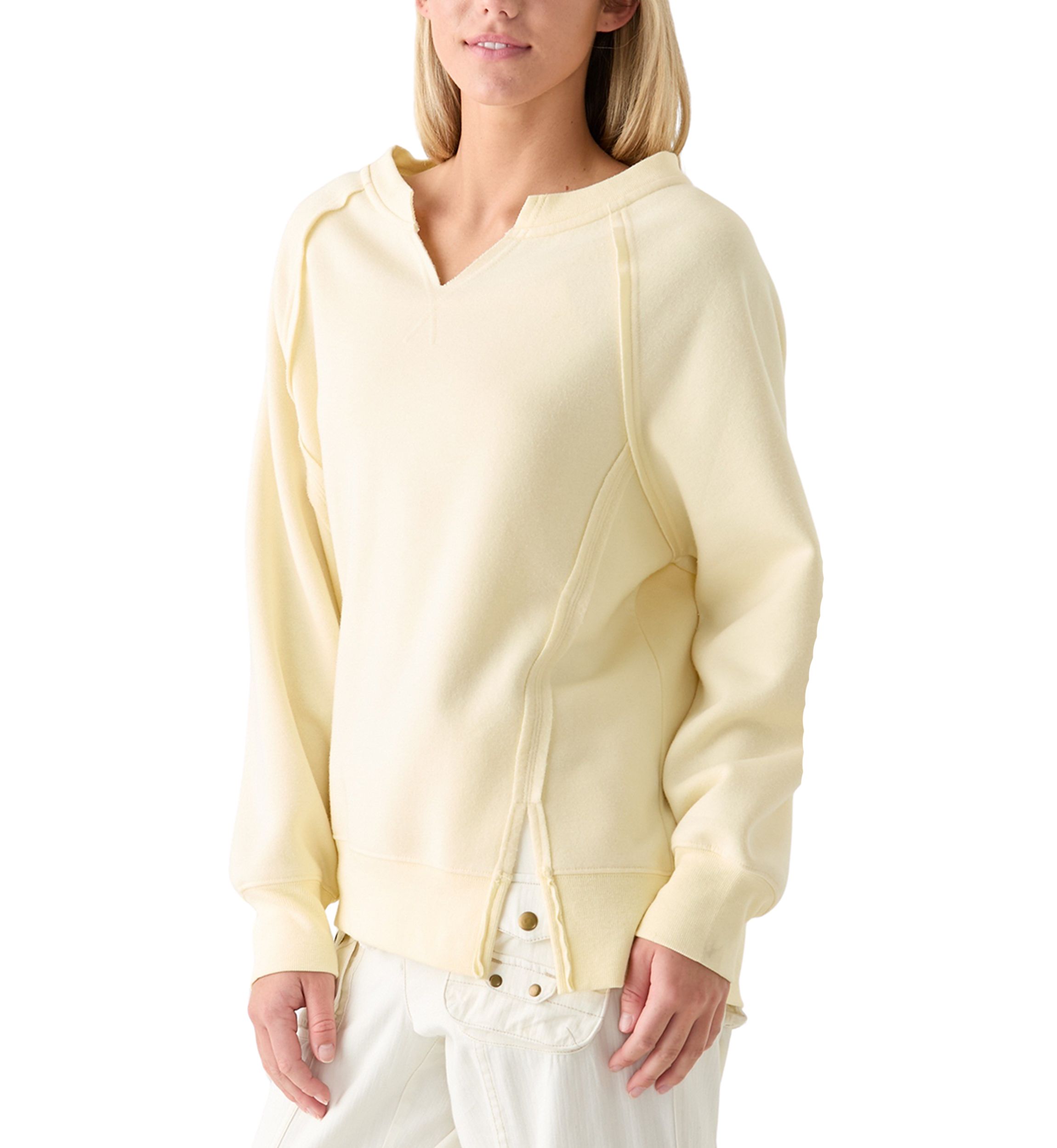 Womens Mineral Wash Sweatshirt