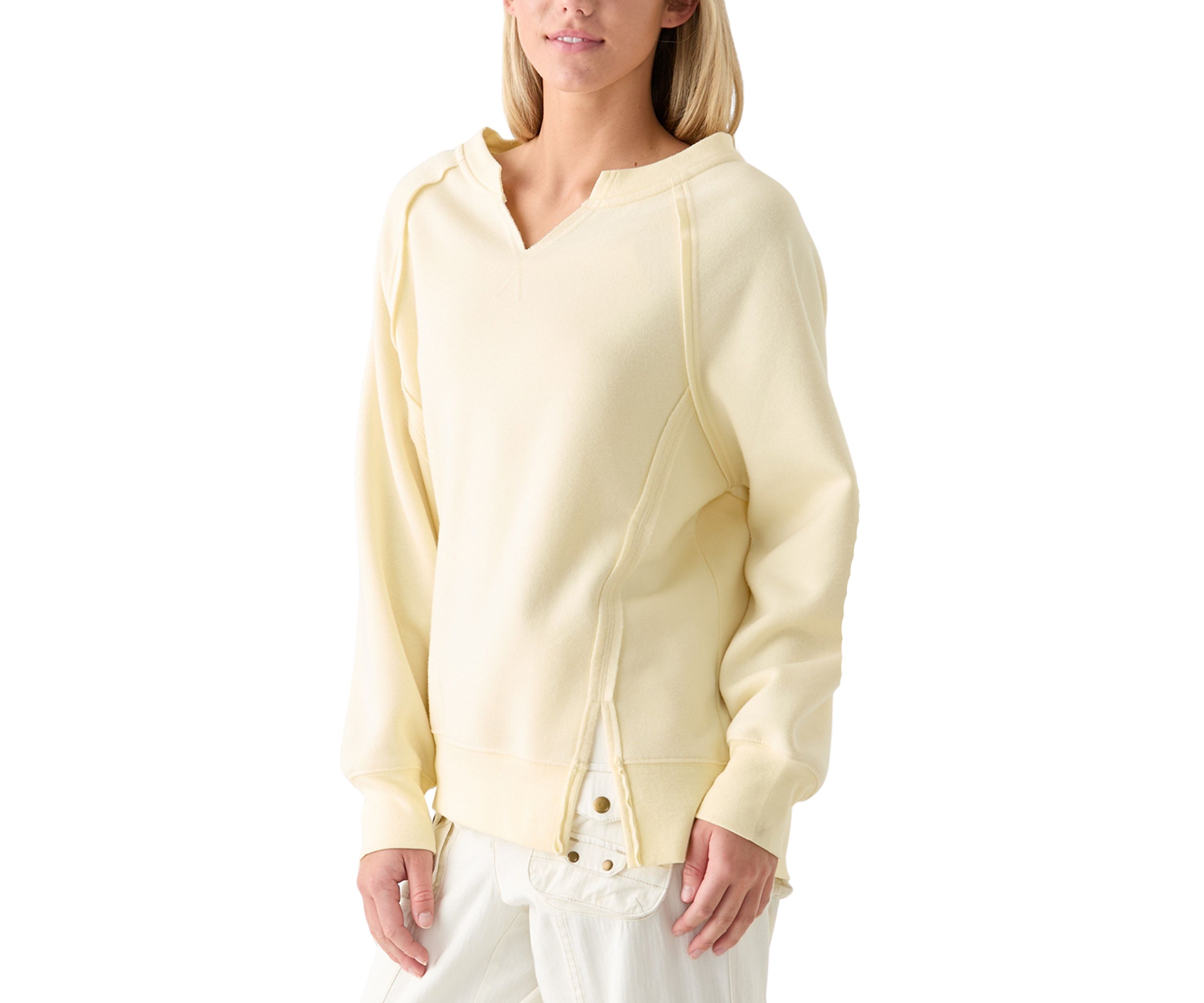 Womens Mineral Wash Sweatshirt