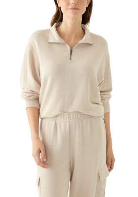 OLIVE + OAK Women's 1/4 Zip Pullover, XS