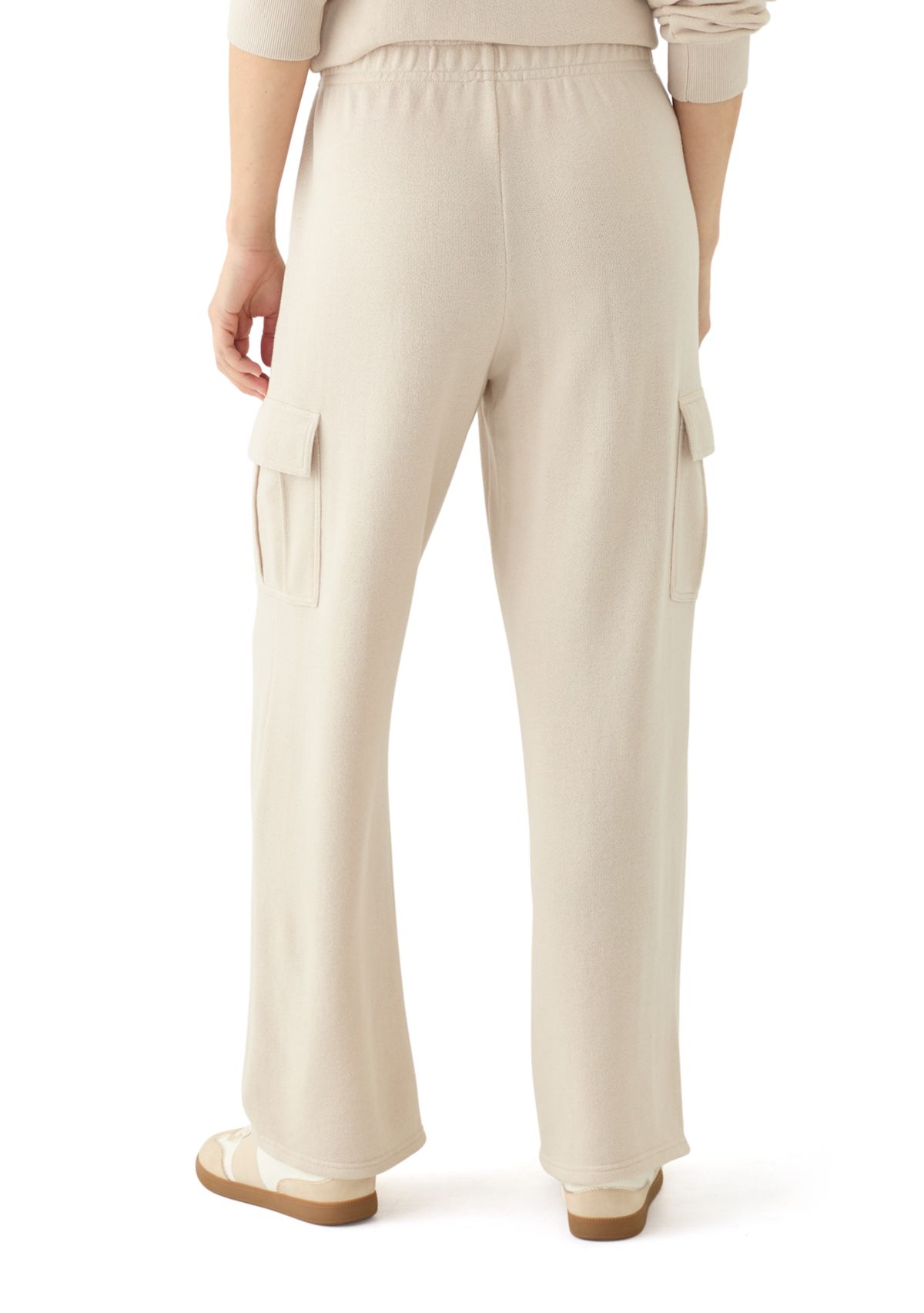 Womens Wide Leg Cargo Pants
