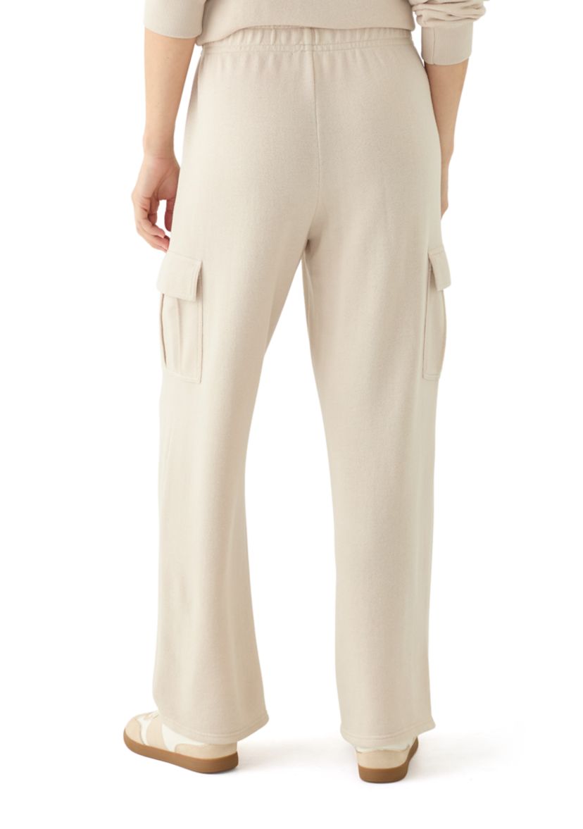 Womens Wide Leg Cargo Pants