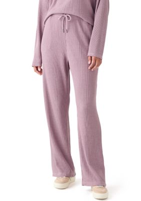 OLIVE + OAK Women's Wide Leg Knit Sweatpants, XS