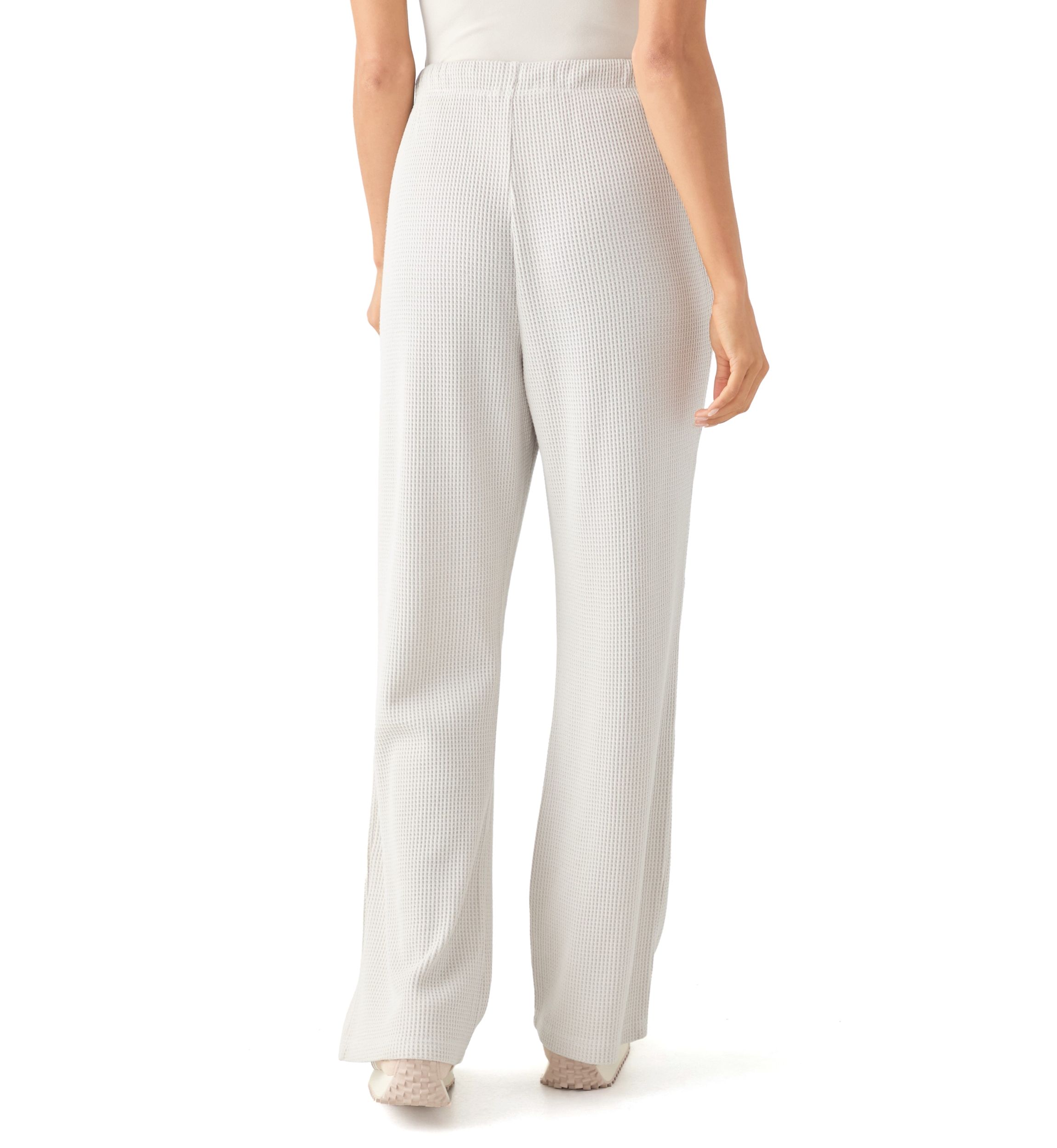 Womens Wide Leg Knit Sweatpants