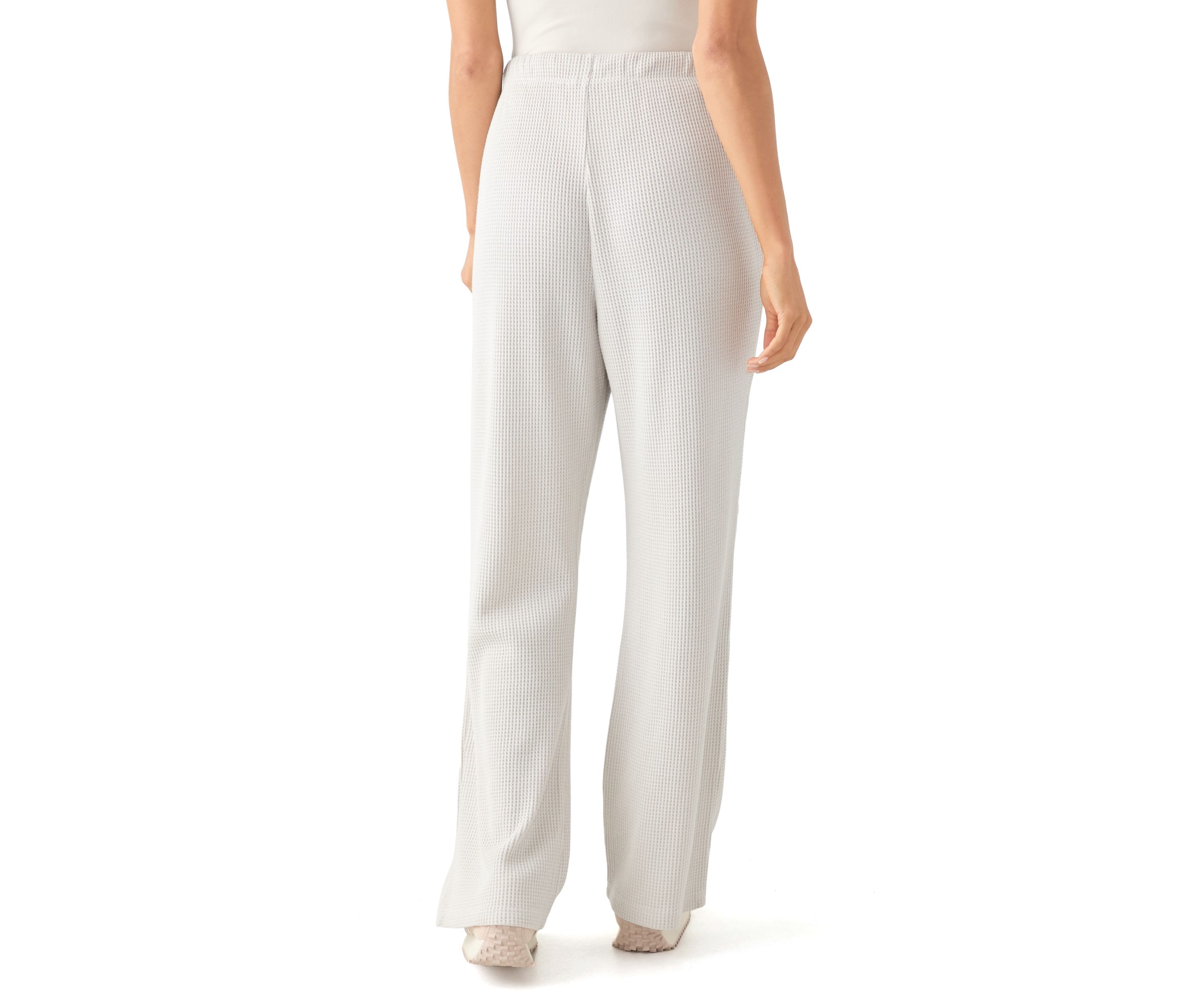Womens Wide Leg Knit Sweatpants