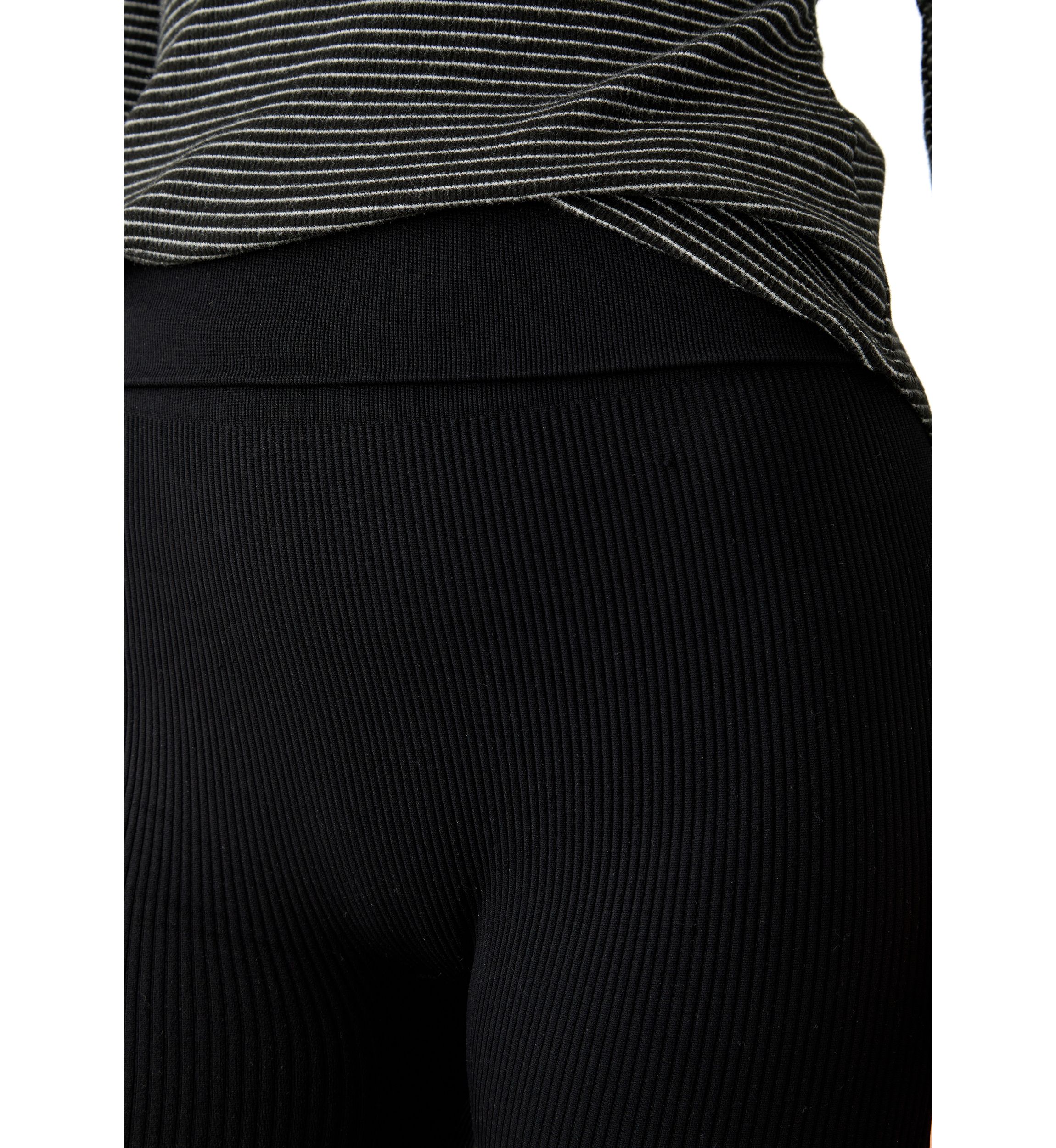 Womens Foldover Waist Flare Pants