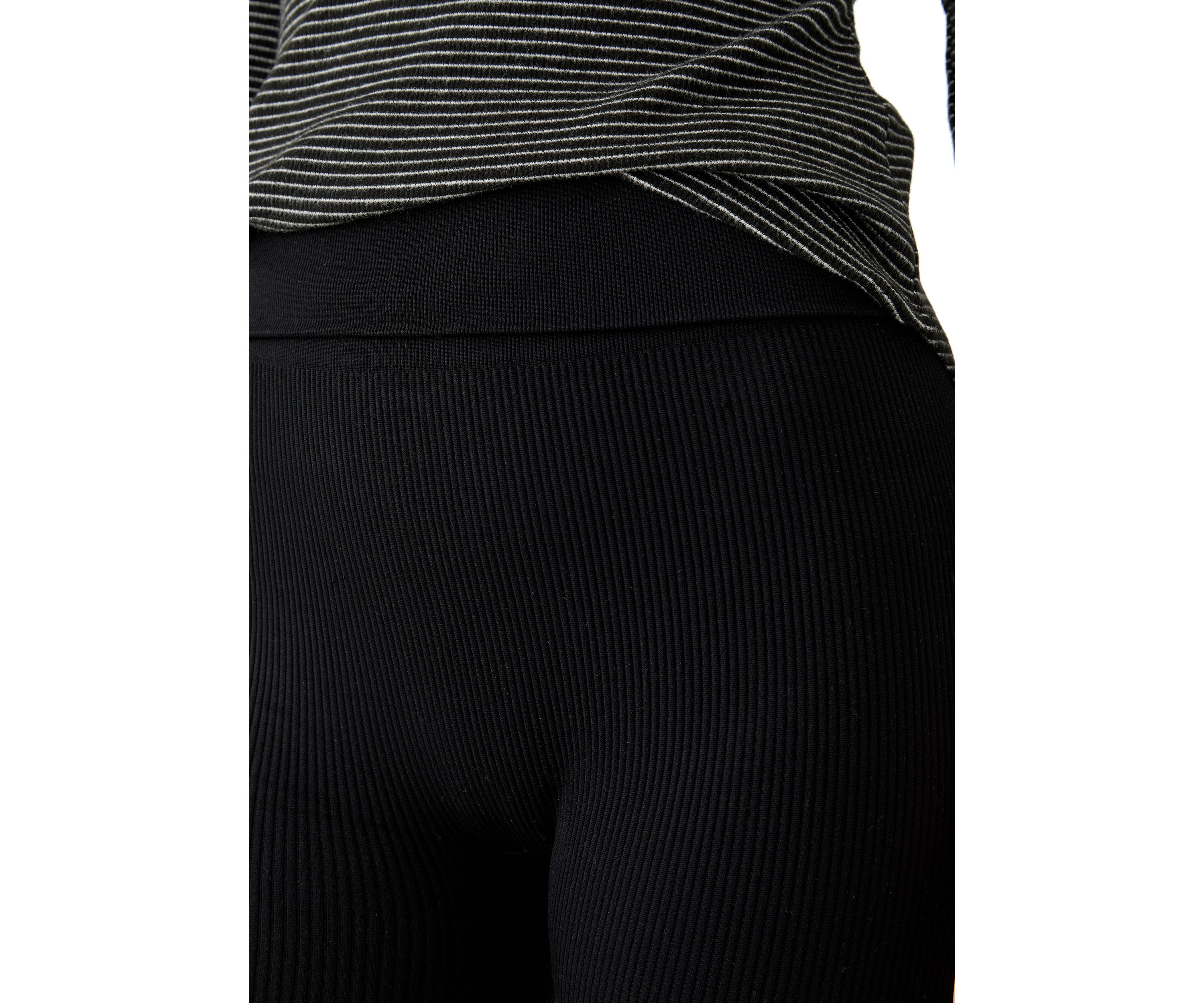 Womens Foldover Waist Flare Pants
