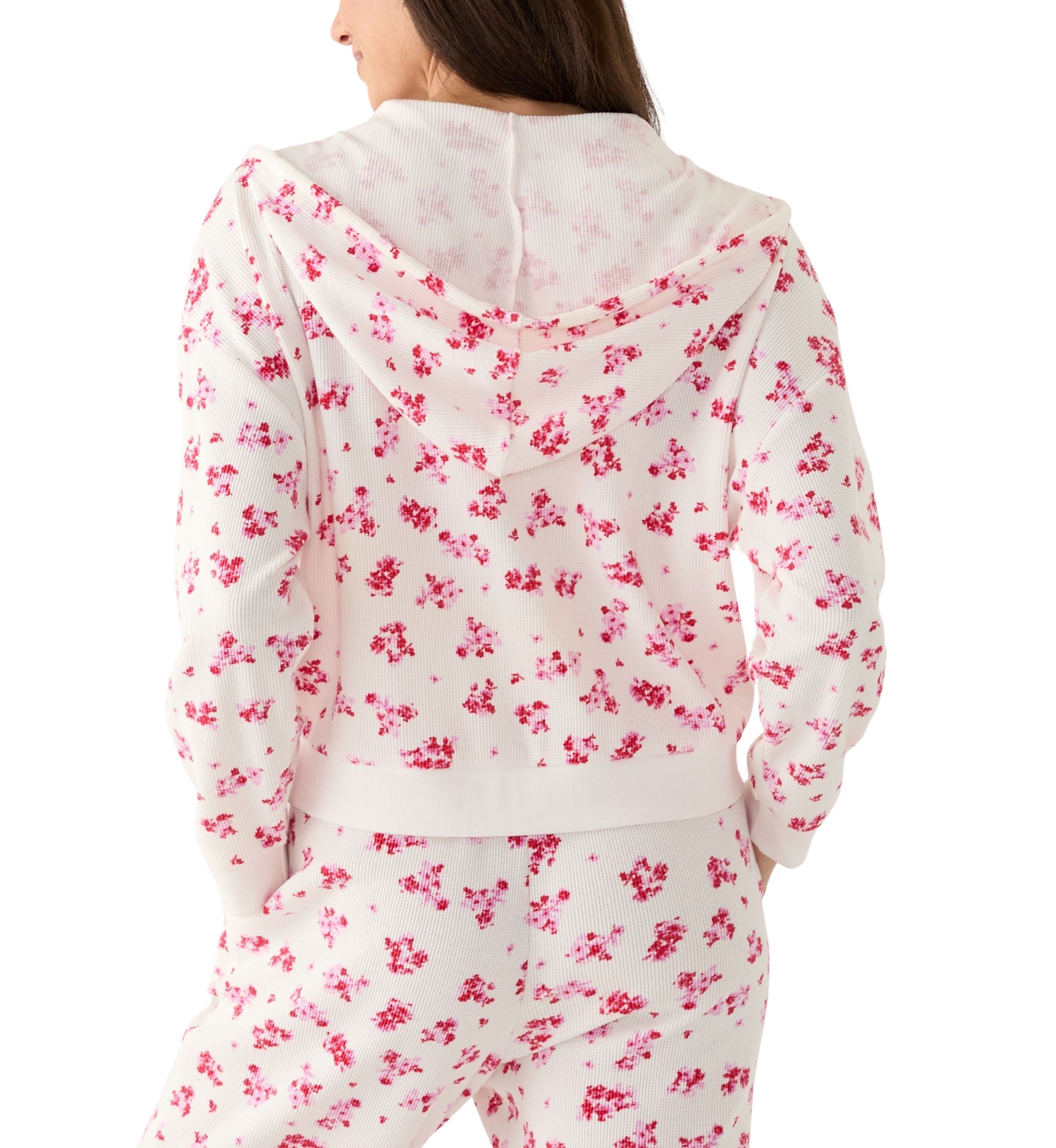 Waffle Full Zip Hoodie