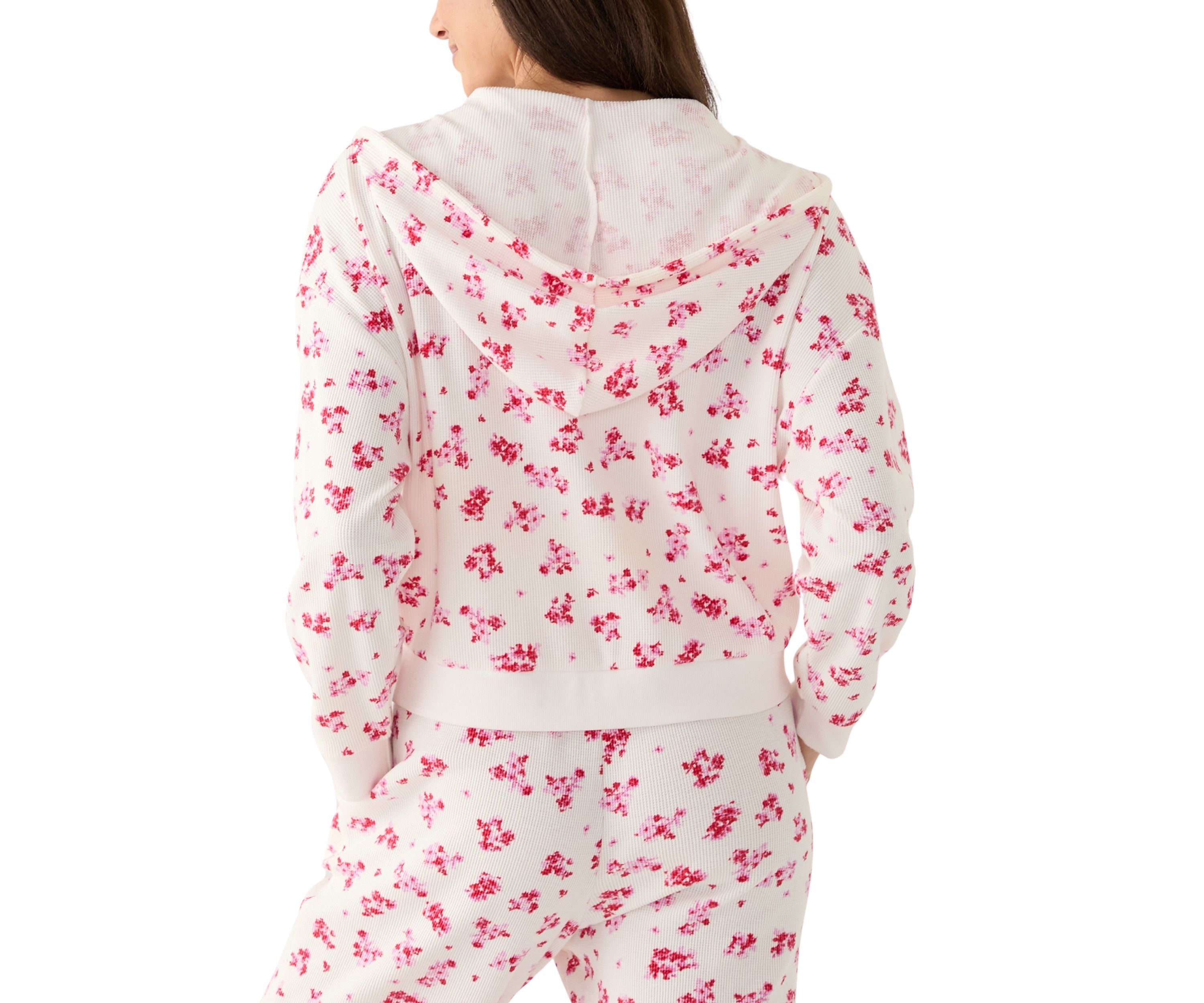 Waffle Full Zip Hoodie