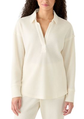 【JOHNNY】 OLIVE + OAK Women's Johnny Collar Top | Belk