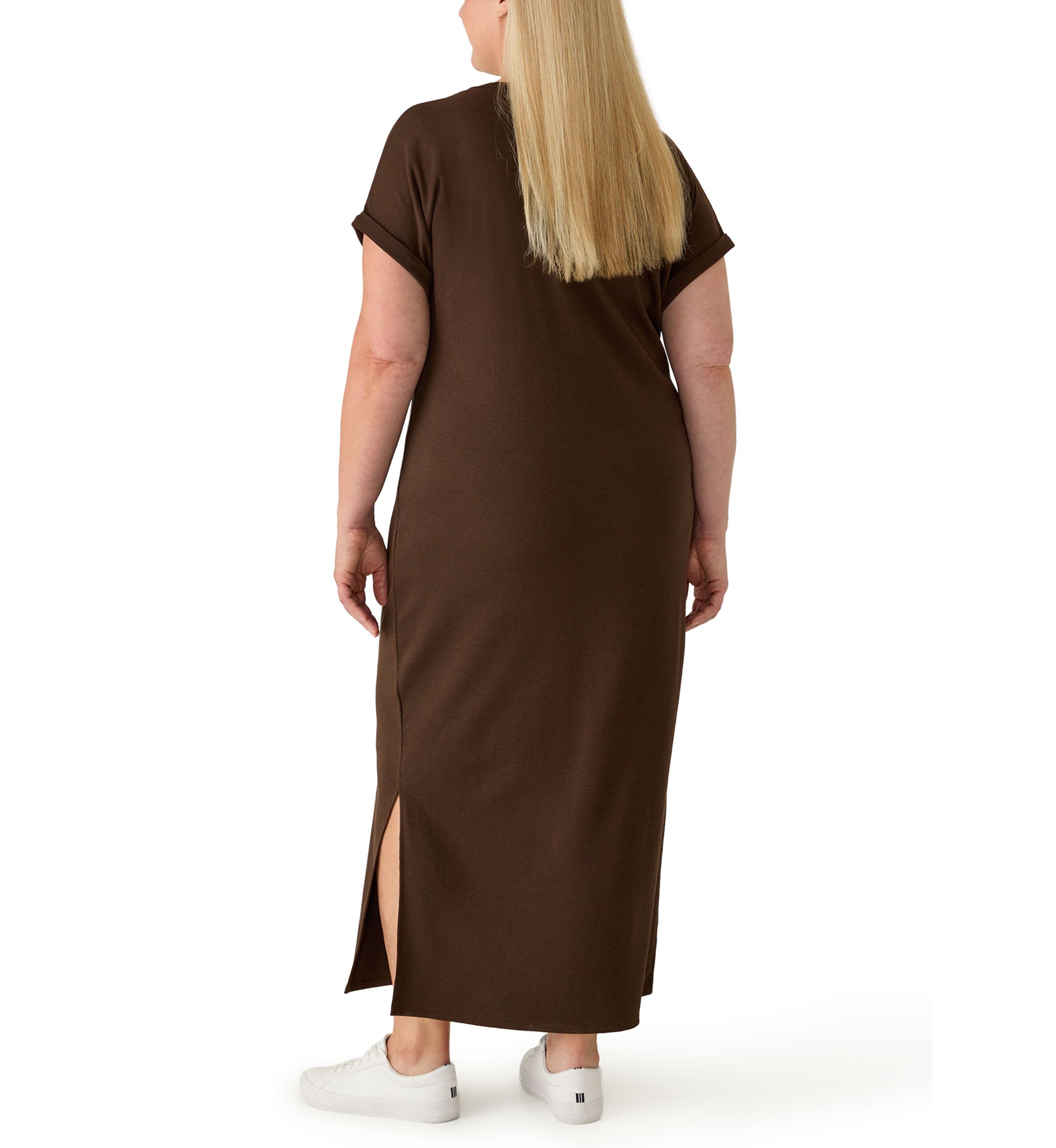 burgundy ladies dresses One-Shoulder Cape Maxi Dress menu:Shop_All