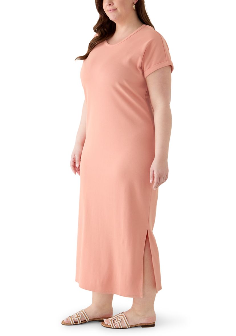 zara hot pink silk dress Zara main image 0