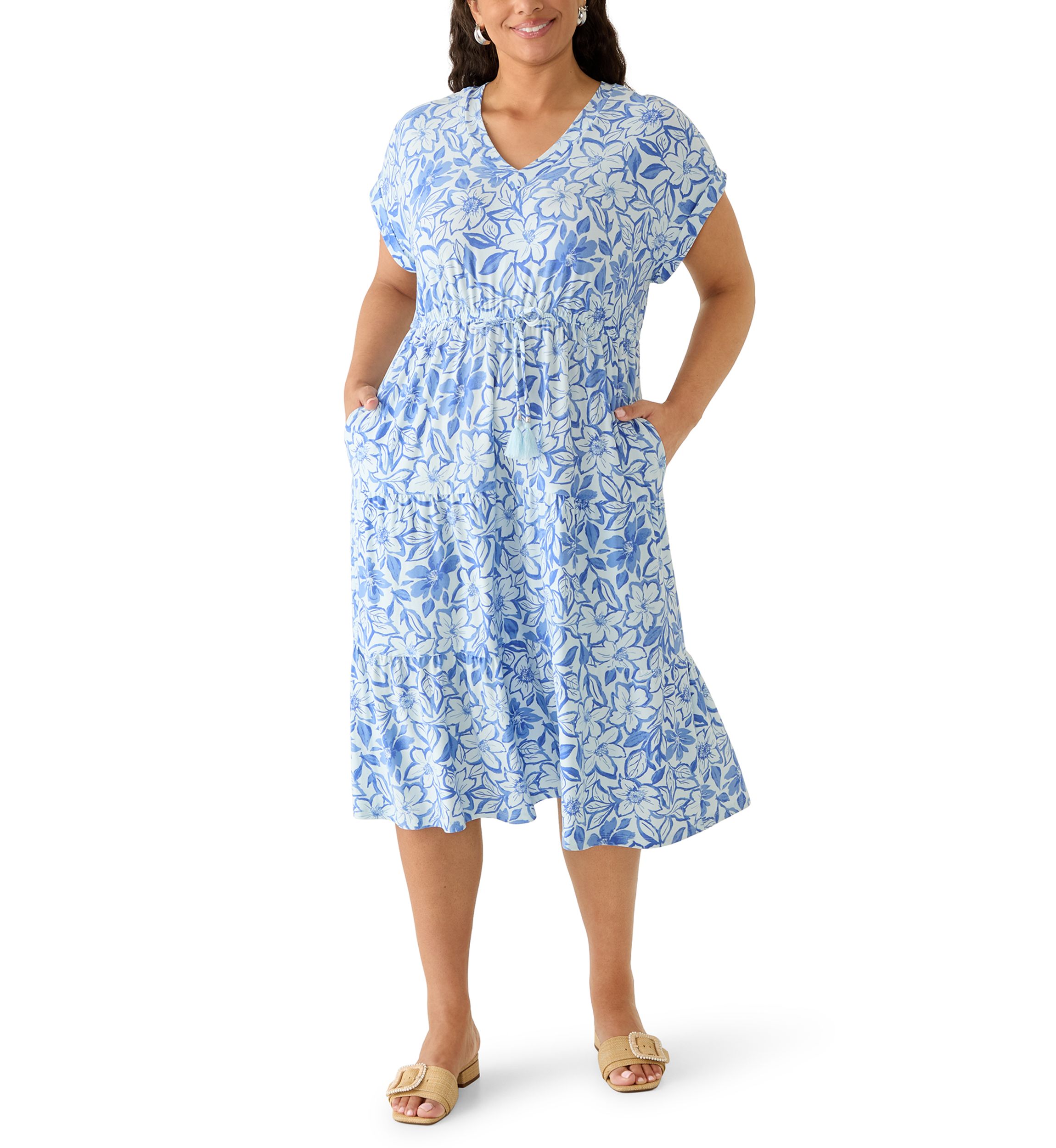 Women's Blue Plus Size Dresses | Belk