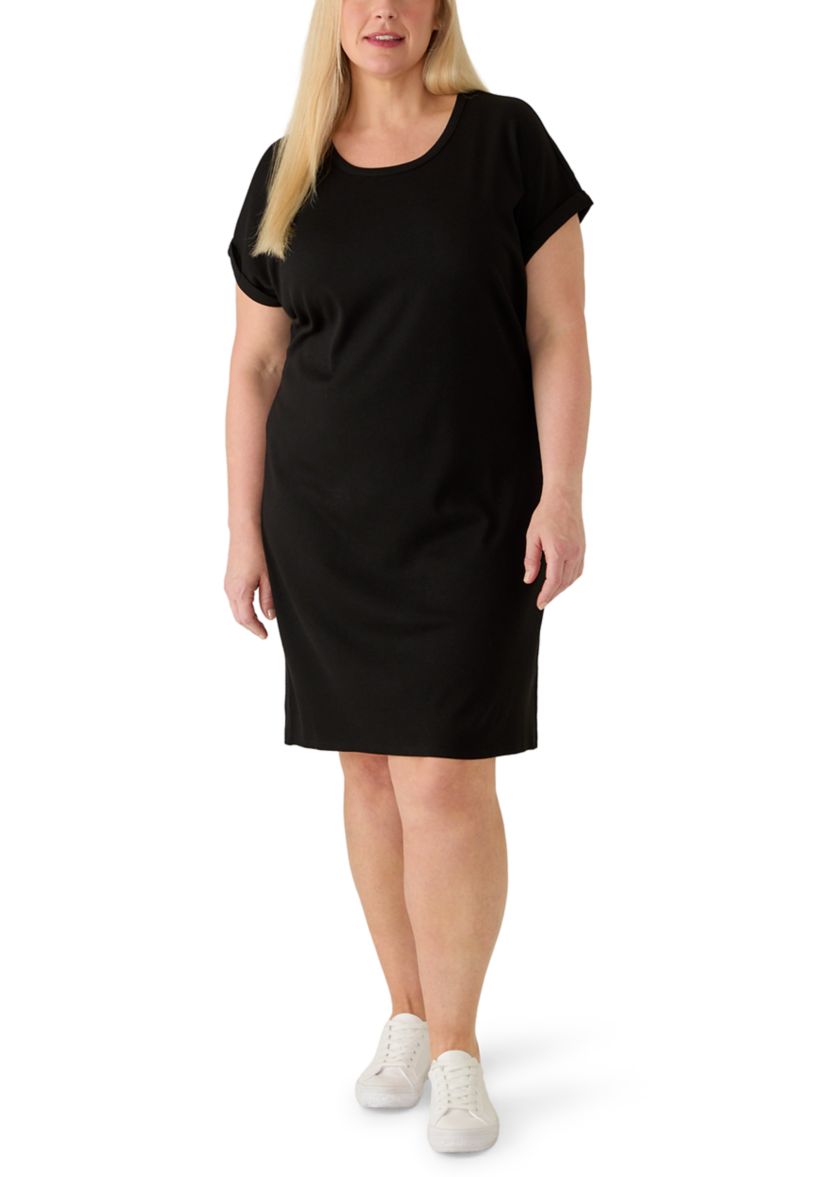 plus size little black dress SHEIN Lady Spring, Summer, Autumn And Winter Elegant Party Lace Black Dress Fall Finished with a ruffled hem and convenient side pockets Women's Plus Classic Little Black