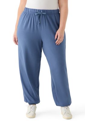 OLIVE + OAK Women's Plus Size Pull On Joggers, 3X