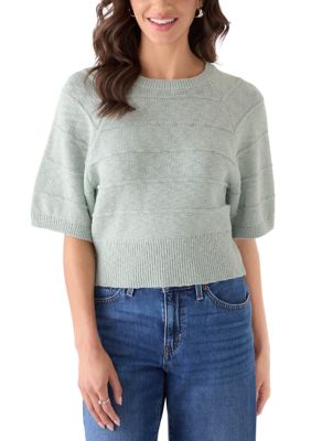 OLIVE + OAK Women's Crew Neck Raglan Sleeve Jersey Top, XL