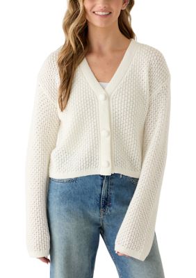 OLIVE + OAK Women's Button Front Cardigan