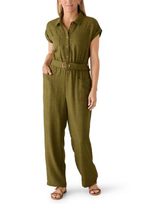 OLIVE + OAK Women's Dolman Sleeve Elastic Waist Jumpsuit