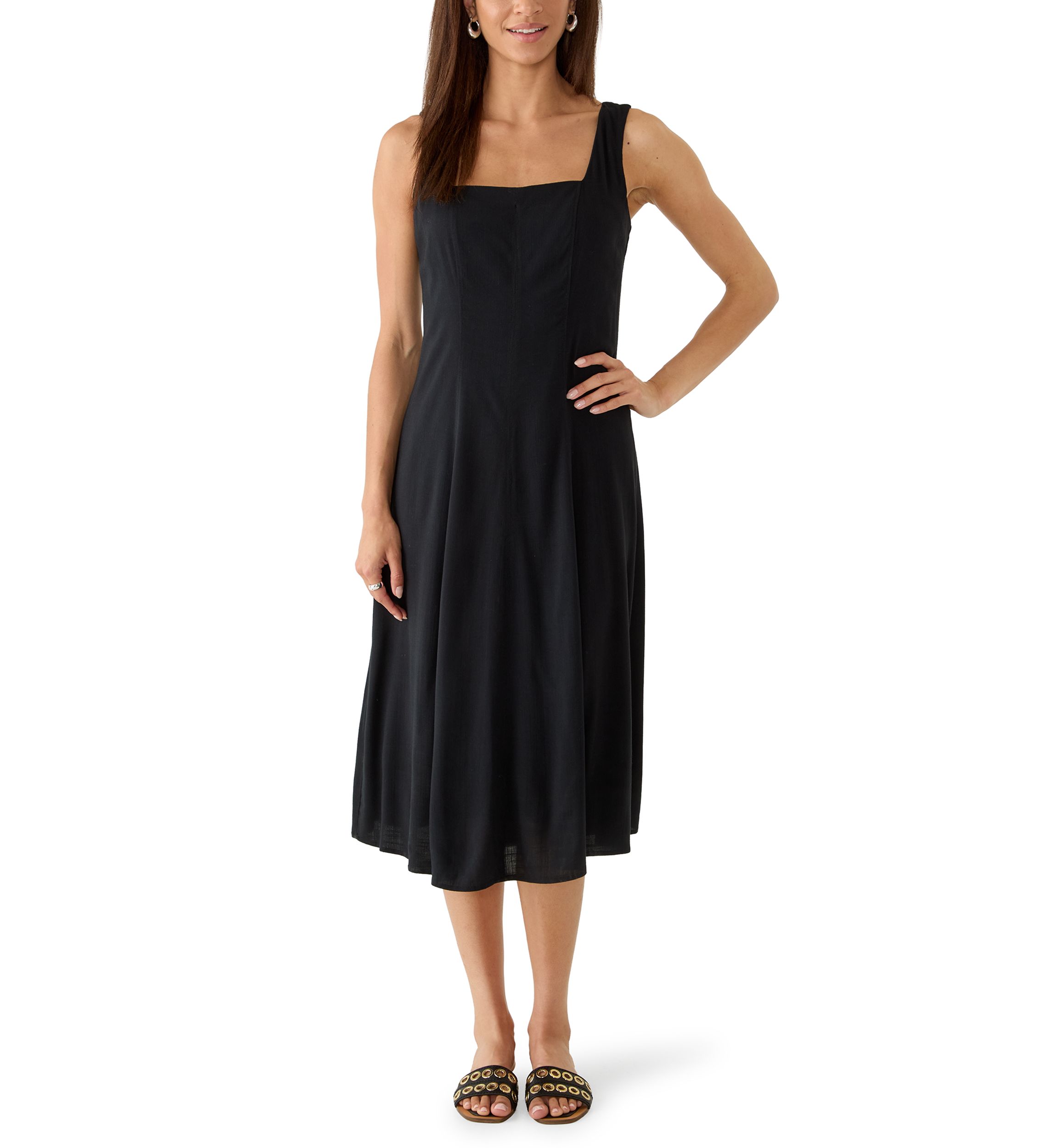 Women's Black Midi Dresses | Belk