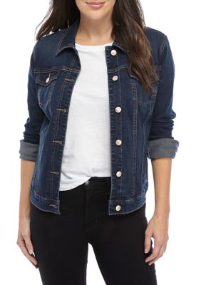 New Directions® Women's Long Sleeve Denim Jacket | belk
