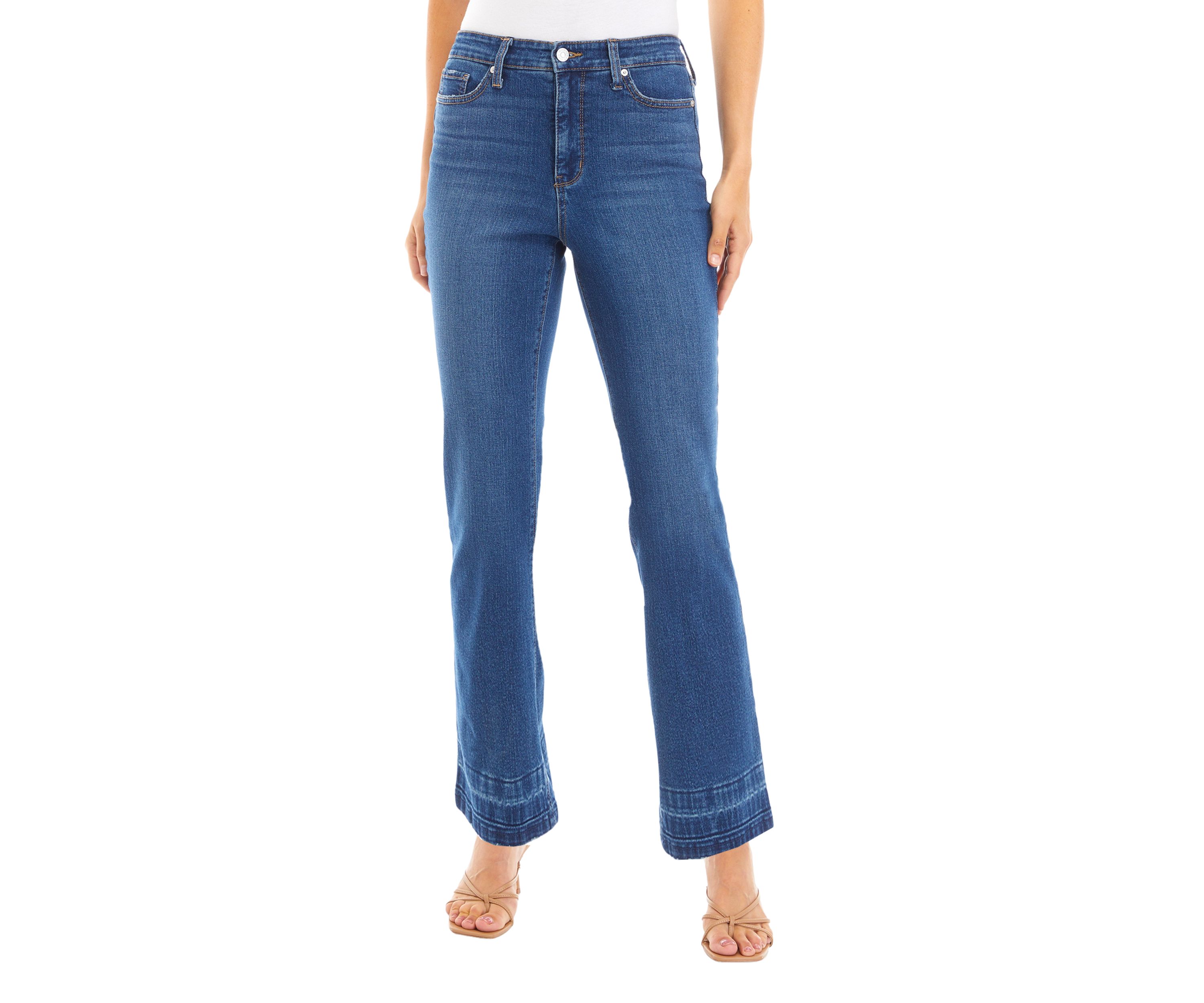 Womens Release Hem Classic Fit Jeans