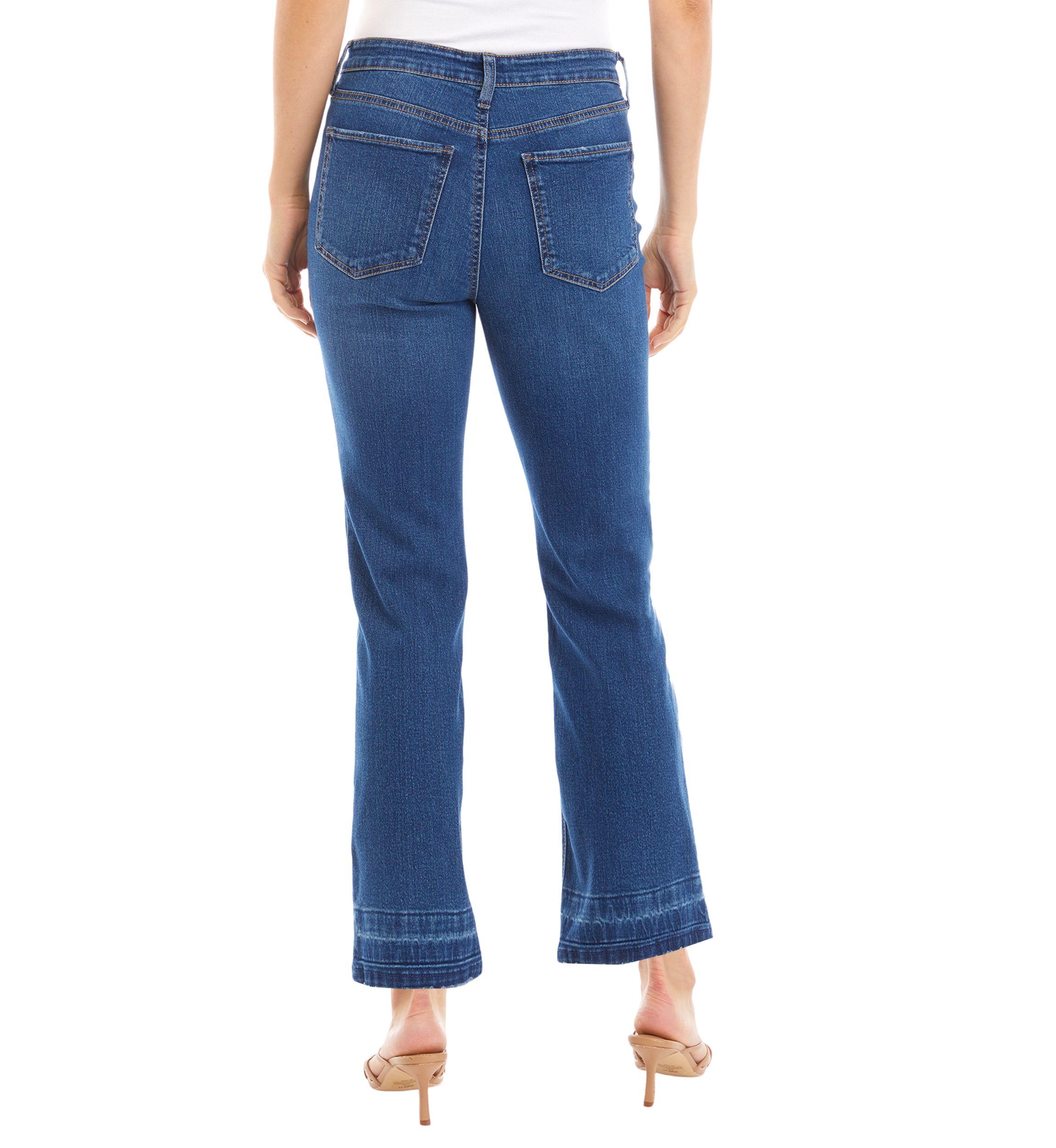Womens Release Hem Classic Fit Jeans
