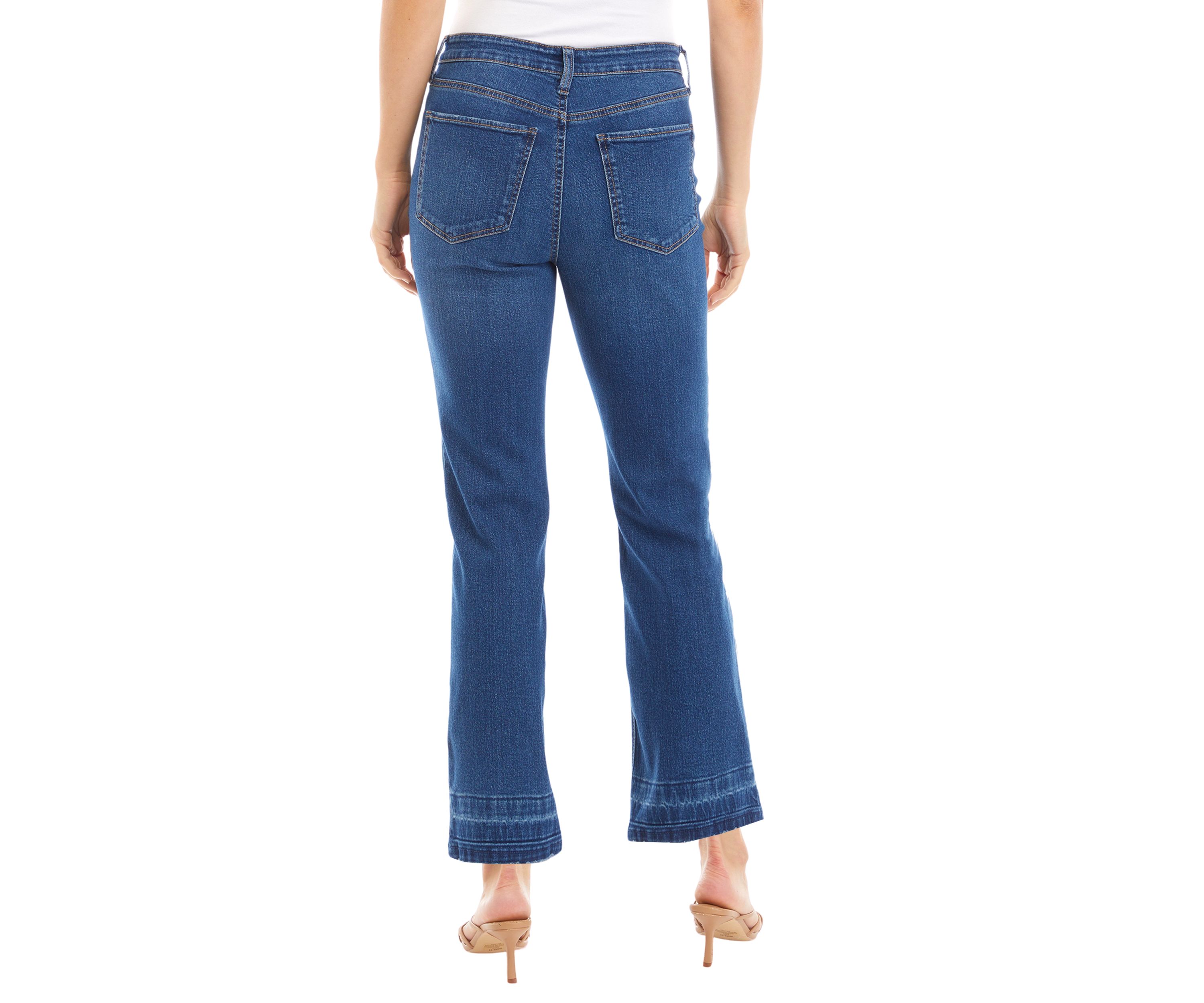 Womens Release Hem Classic Fit Jeans