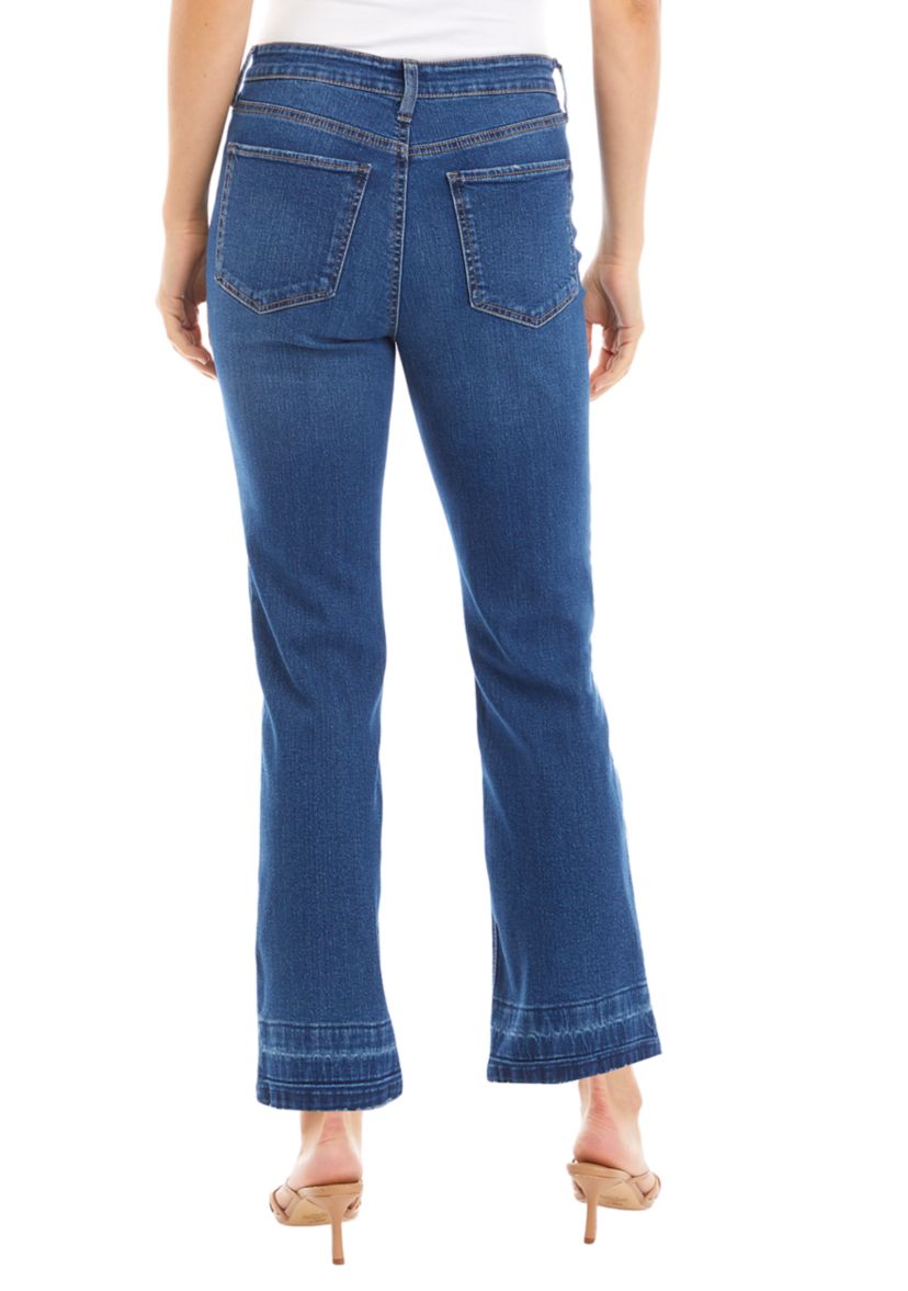 Womens Release Hem Classic Fit Jeans