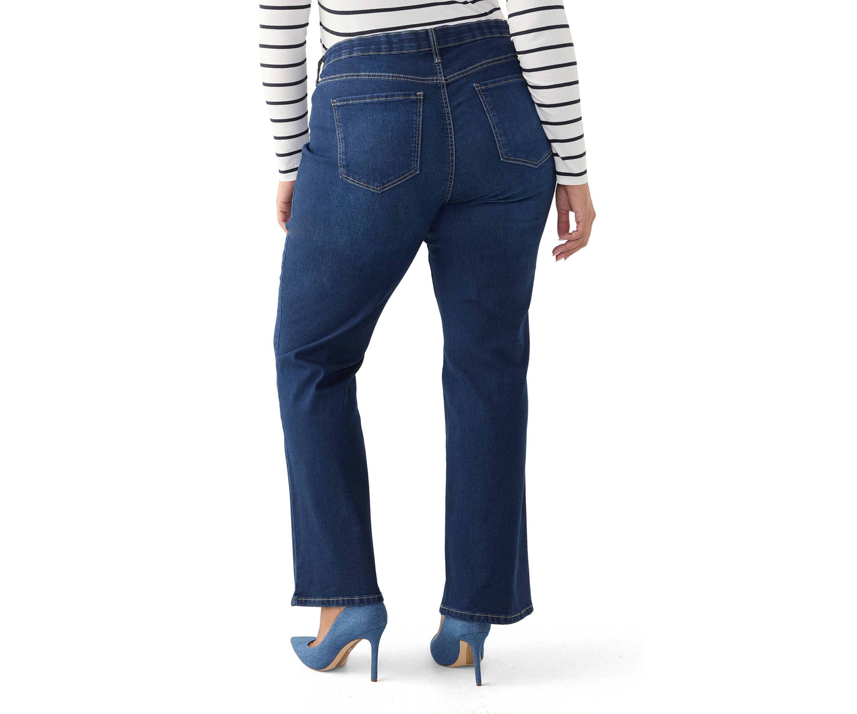 Plus Size Midrise Bootcut Jeans 