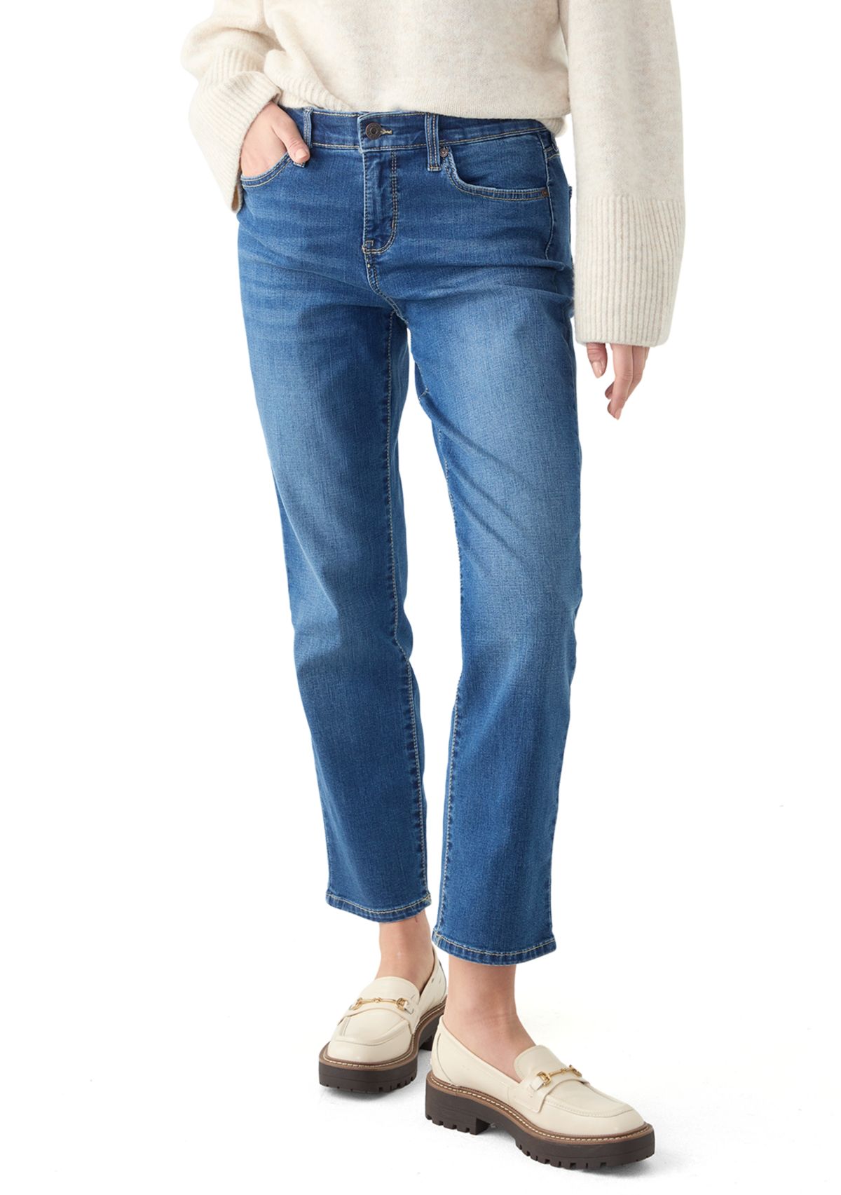 Petite Straight Jeans 