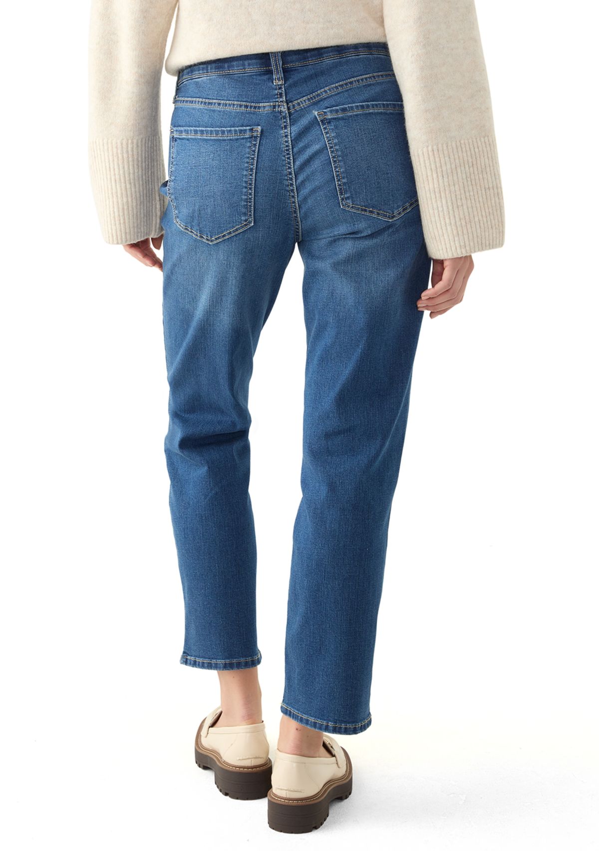 Petite Straight Jeans 