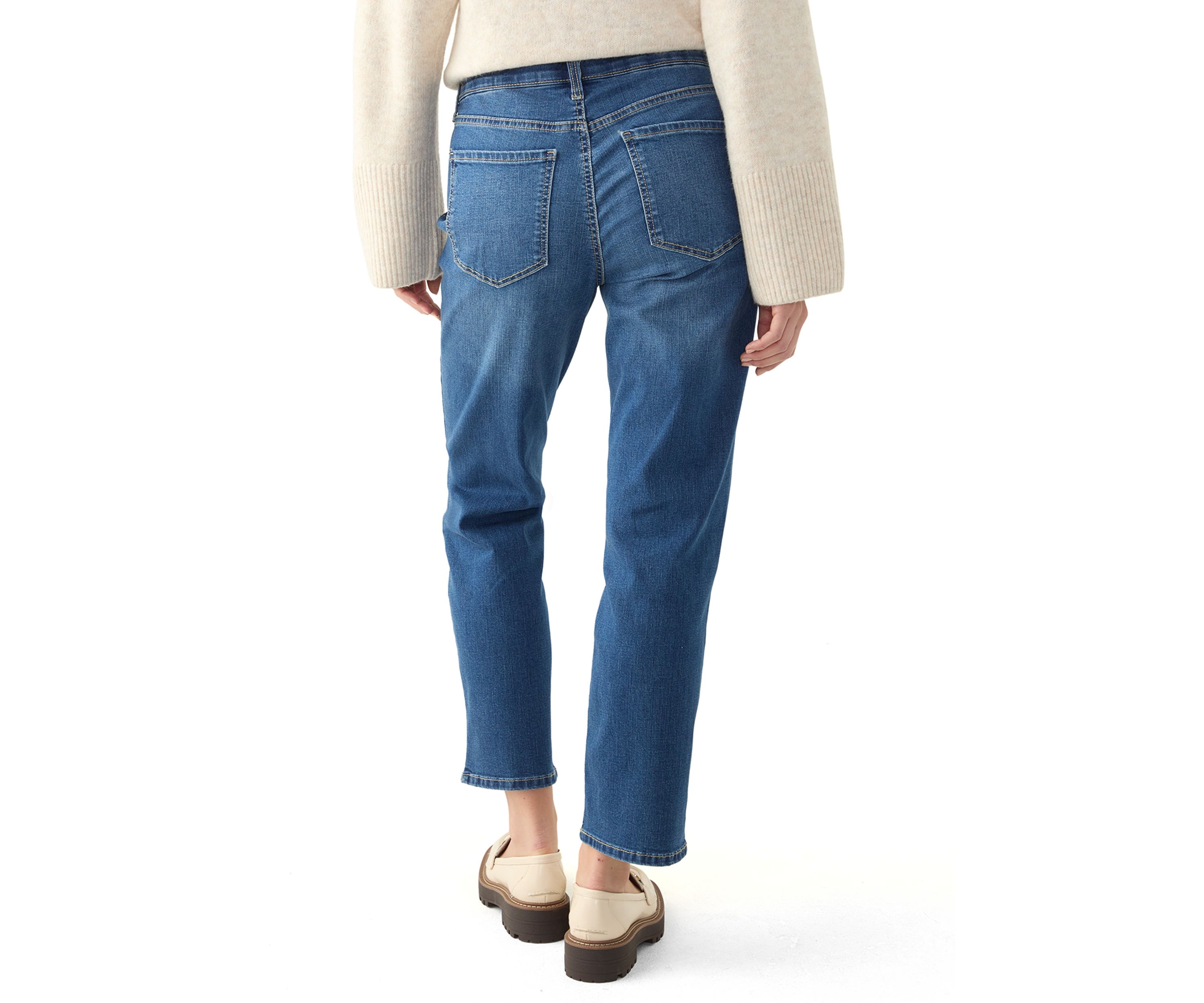Petite Straight Jeans 