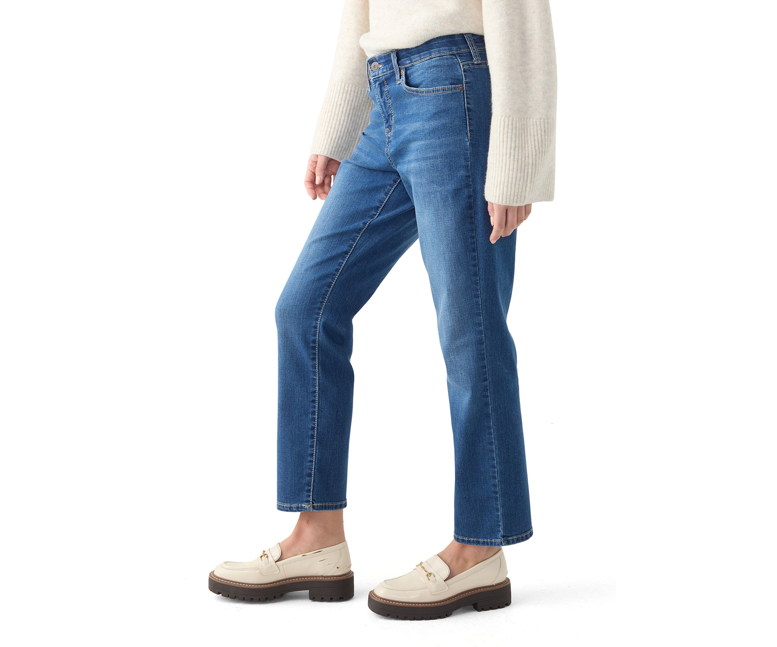 Petite Straight Jeans 